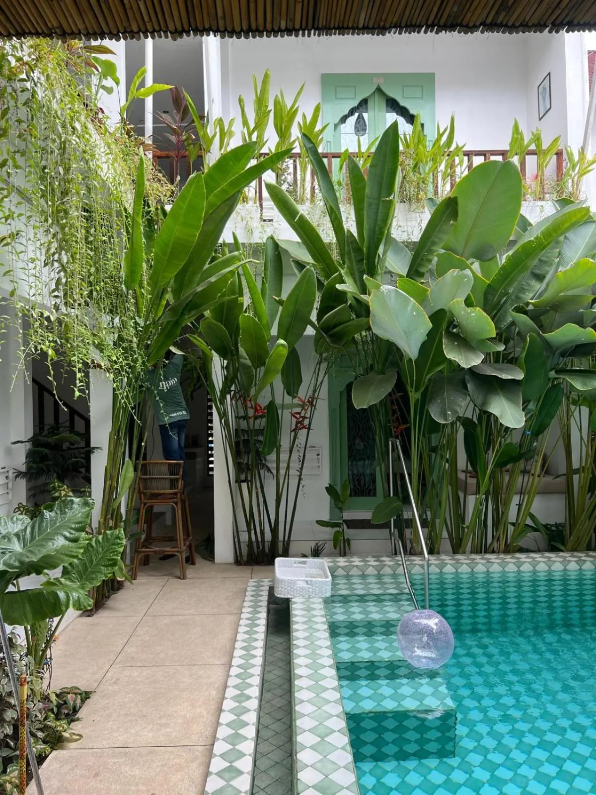 Pool view in Naia Lombok