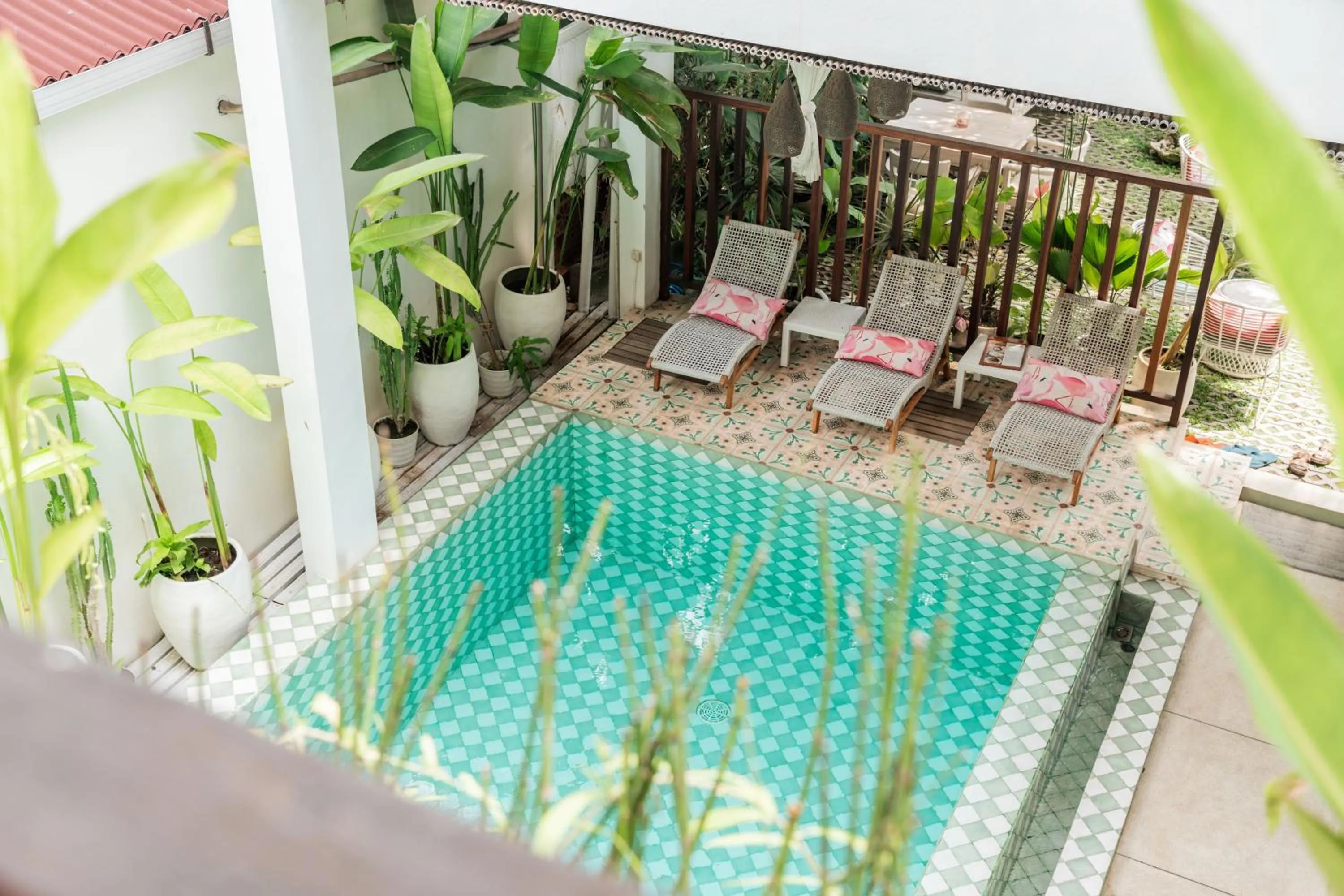 Pool view in Naia Lombok