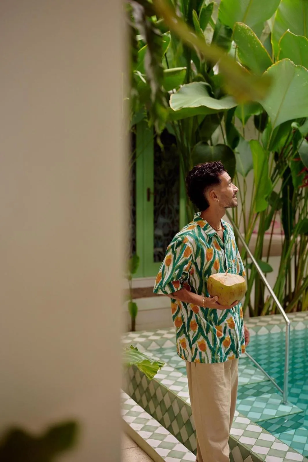 Pool view in Naia Lombok