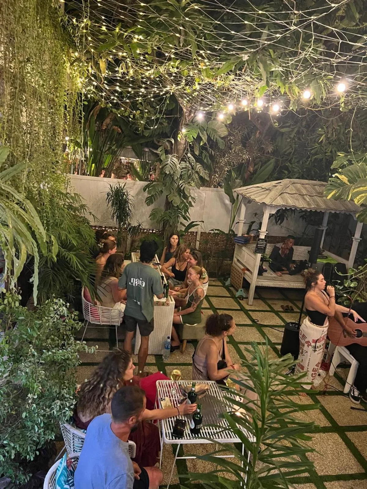 Evening entertainment in Naia Lombok