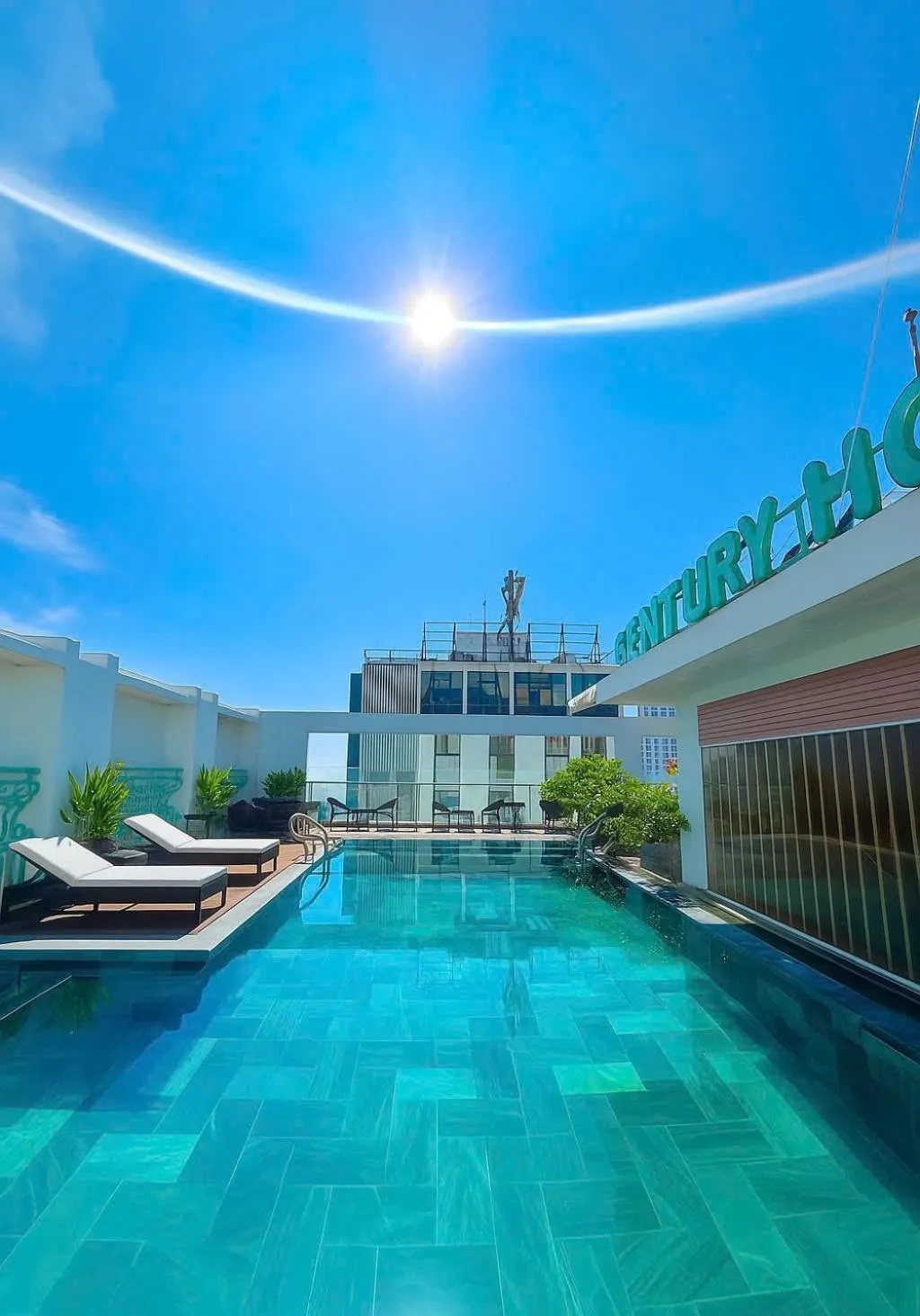 Swimming pool in Century Hotel Da Nang