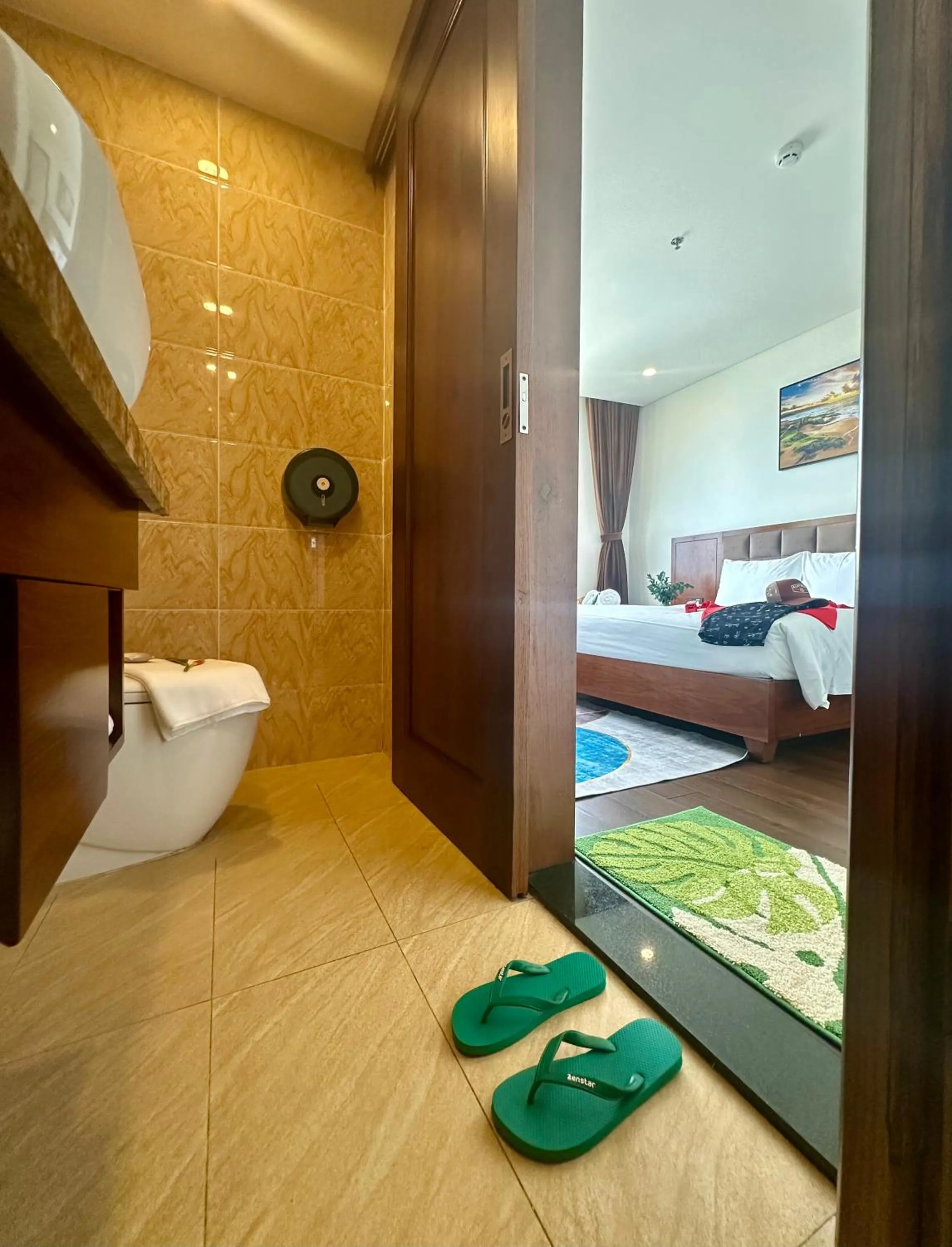 Shower, Bed in Century Hotel Da Nang