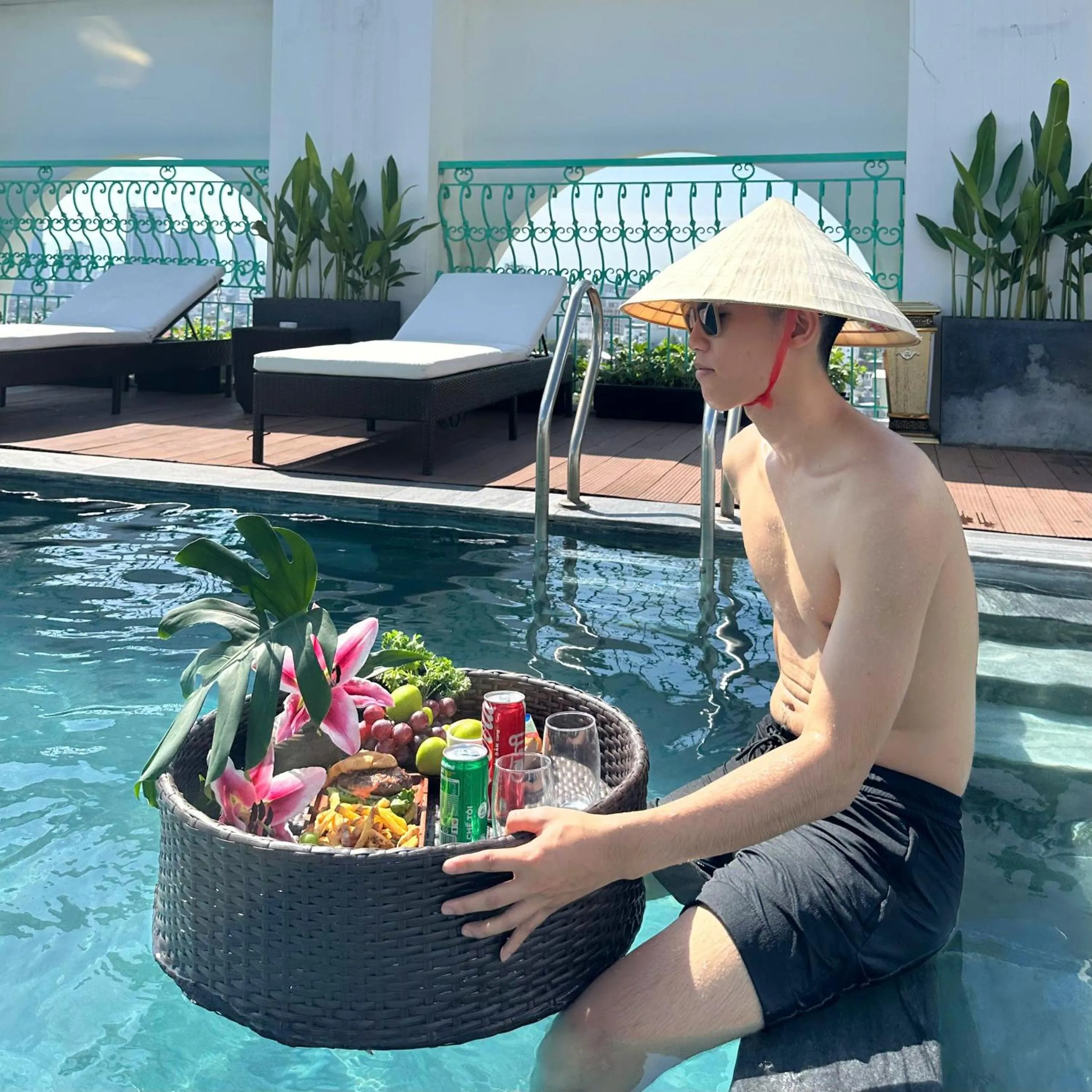 Swimming pool in Century Hotel Da Nang