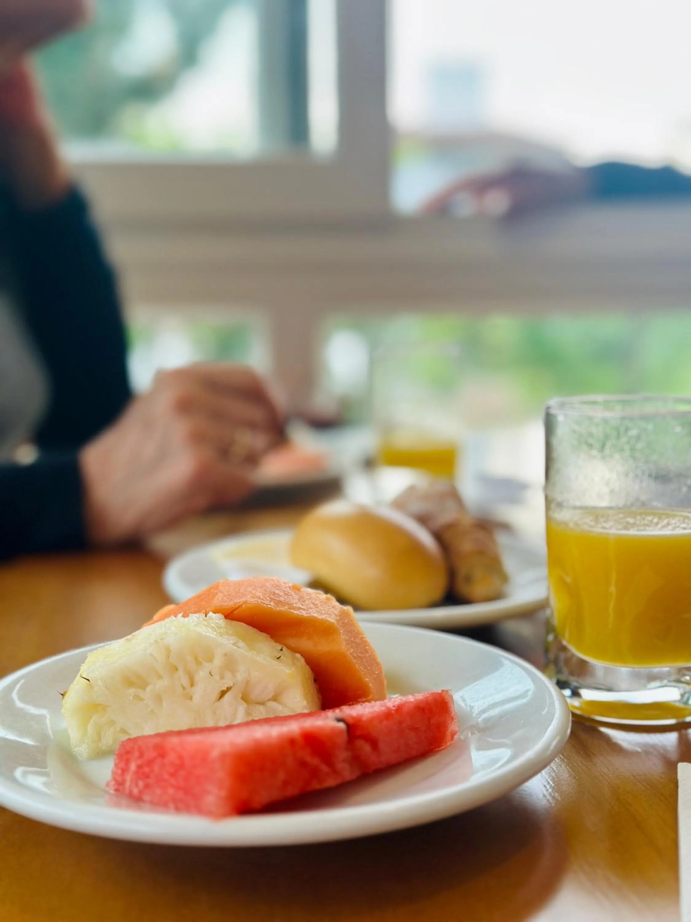 Breakfast in Pousada Ilha Faceira