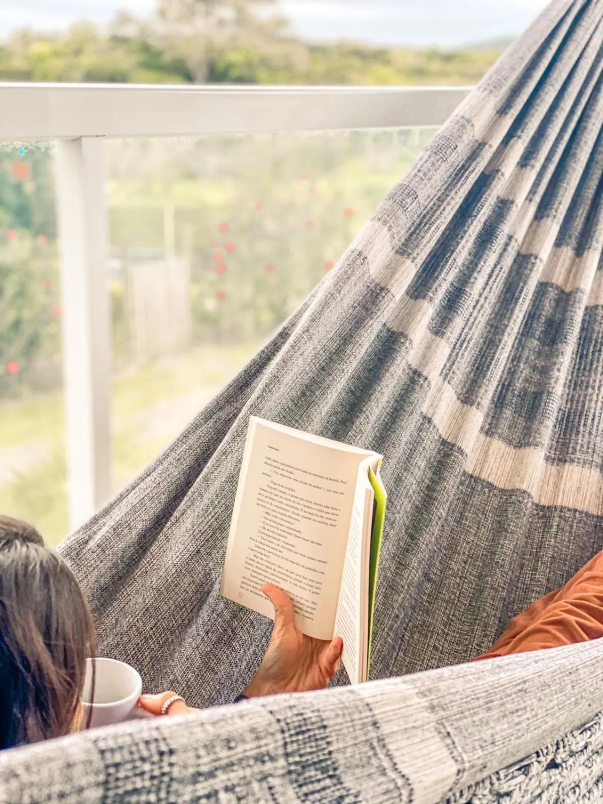 Balcony/Terrace in Pousada Ilha Faceira