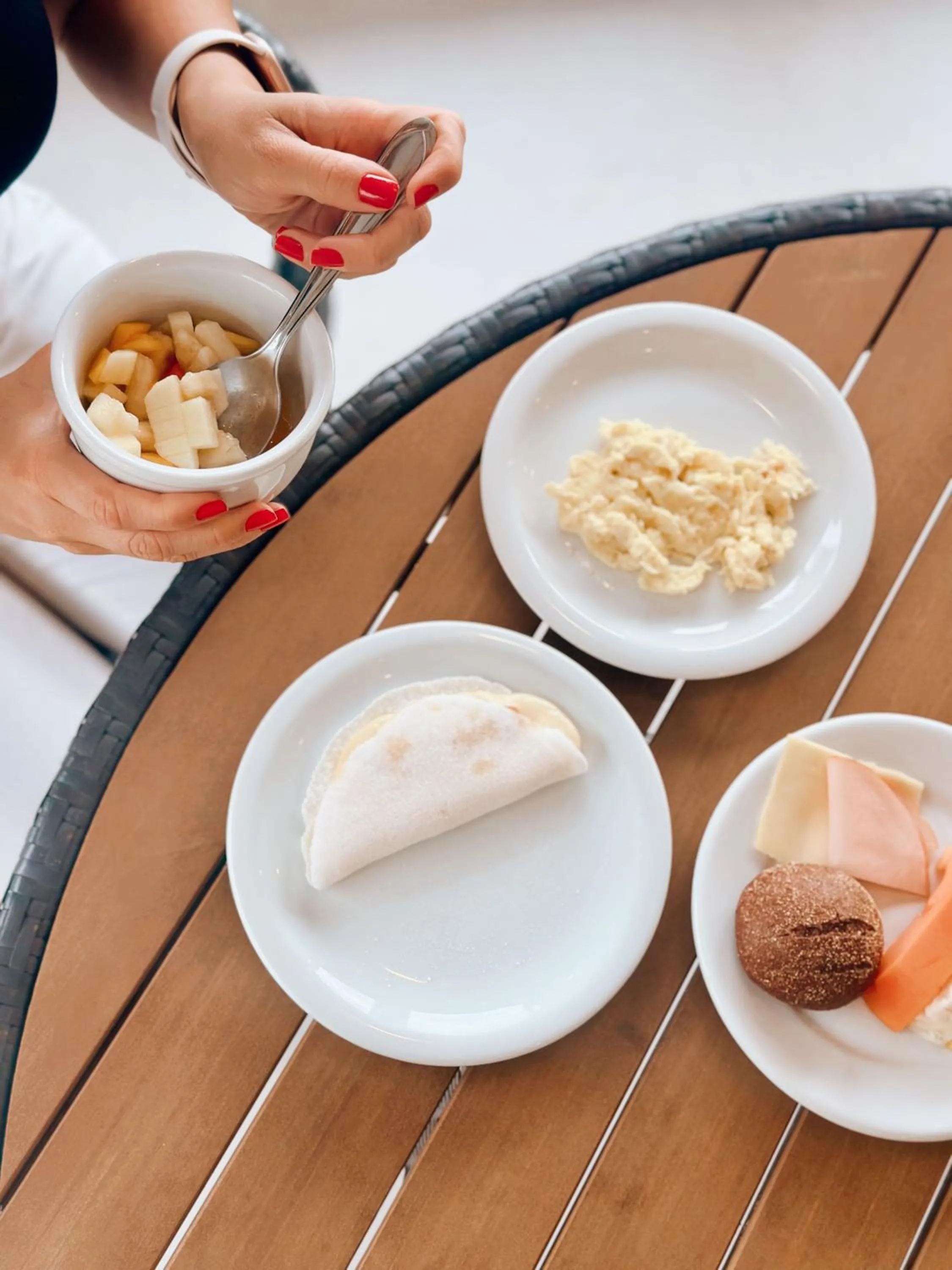 Breakfast in Pousada Ilha Faceira