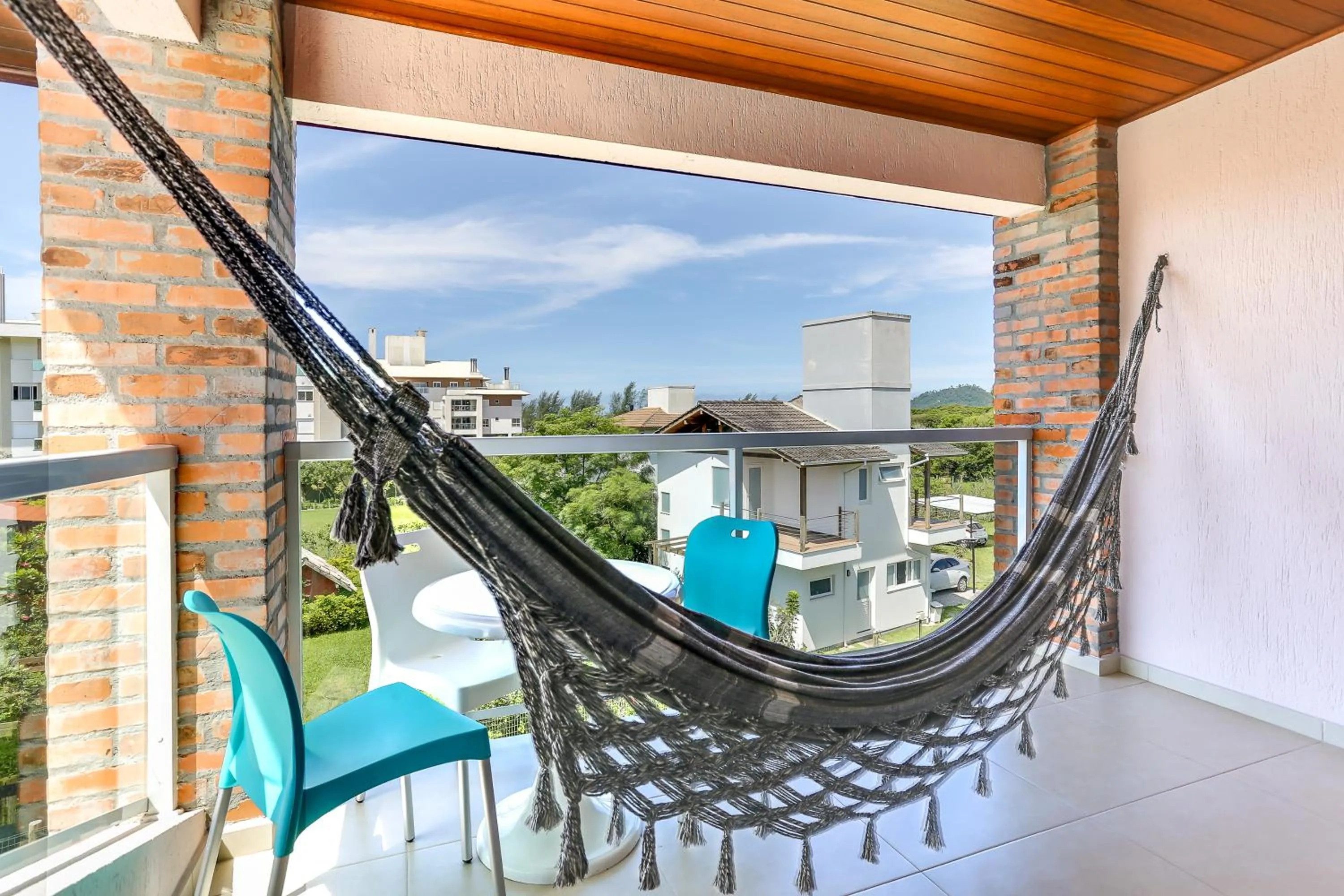 Balcony/Terrace in Pousada Ilha Faceira