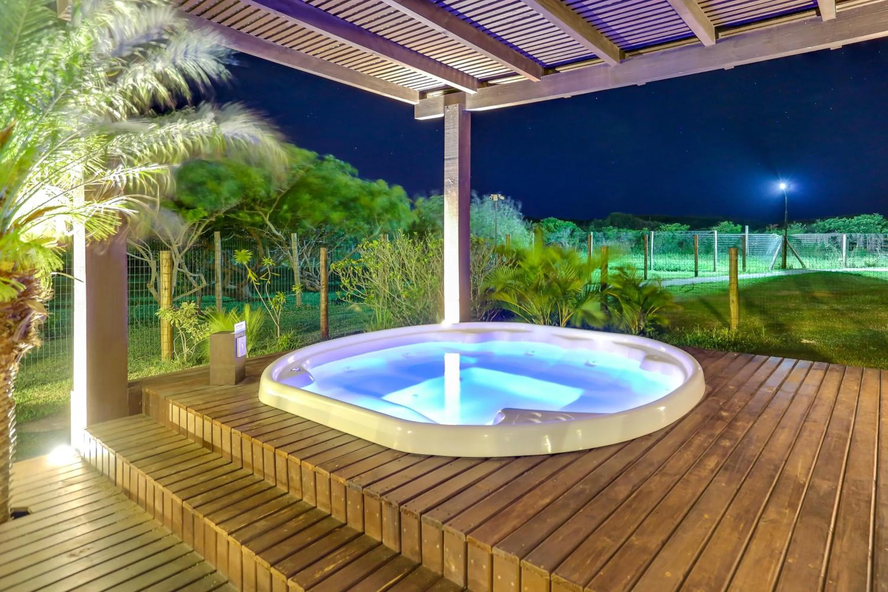 Swimming pool in Pousada Ilha Faceira