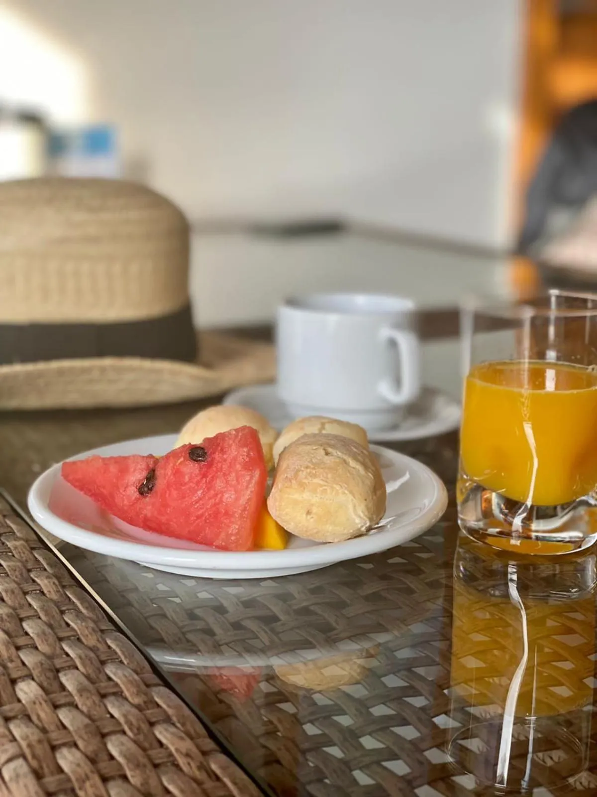 Breakfast in Pousada Ilha Faceira