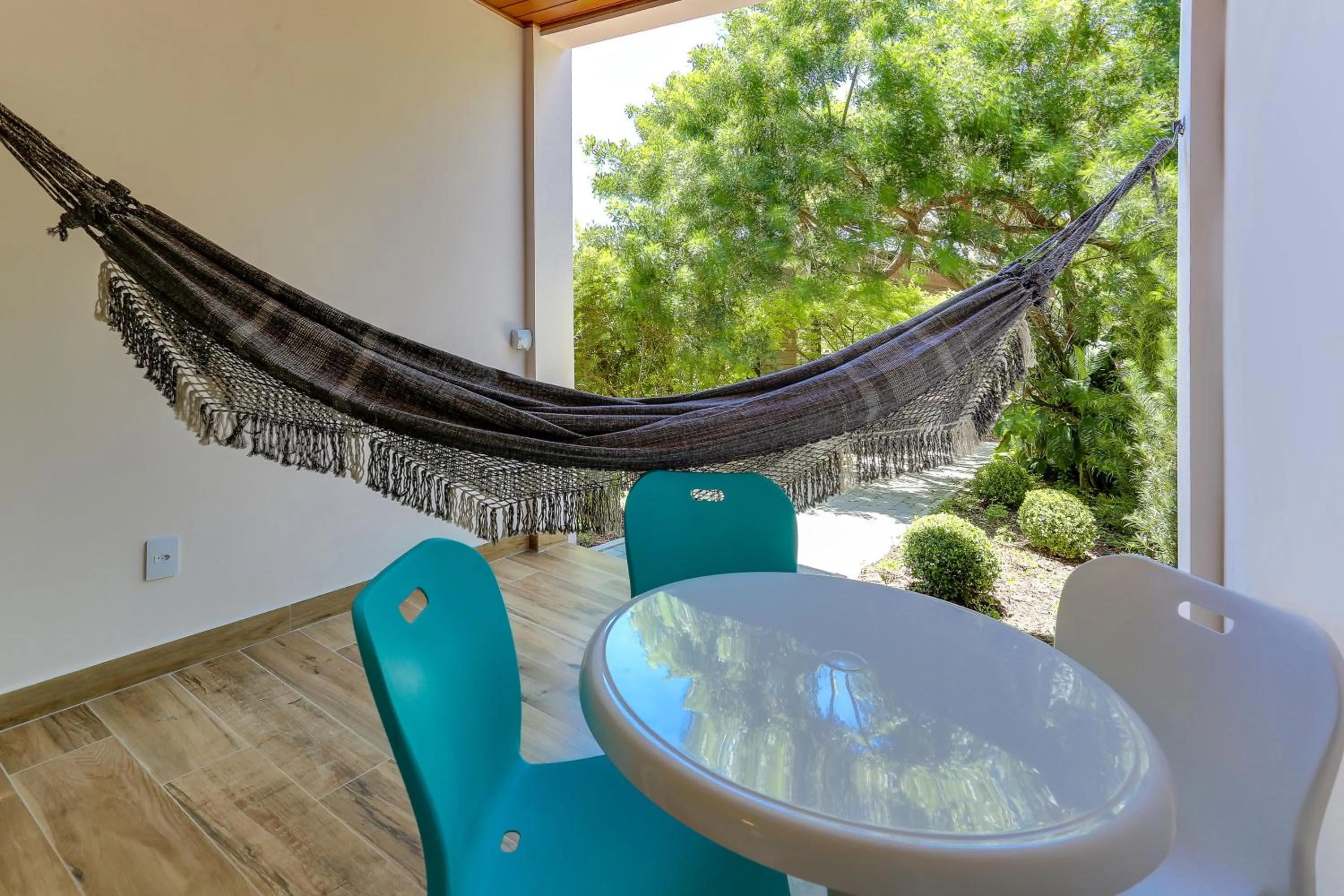 Patio in Pousada Ilha Faceira