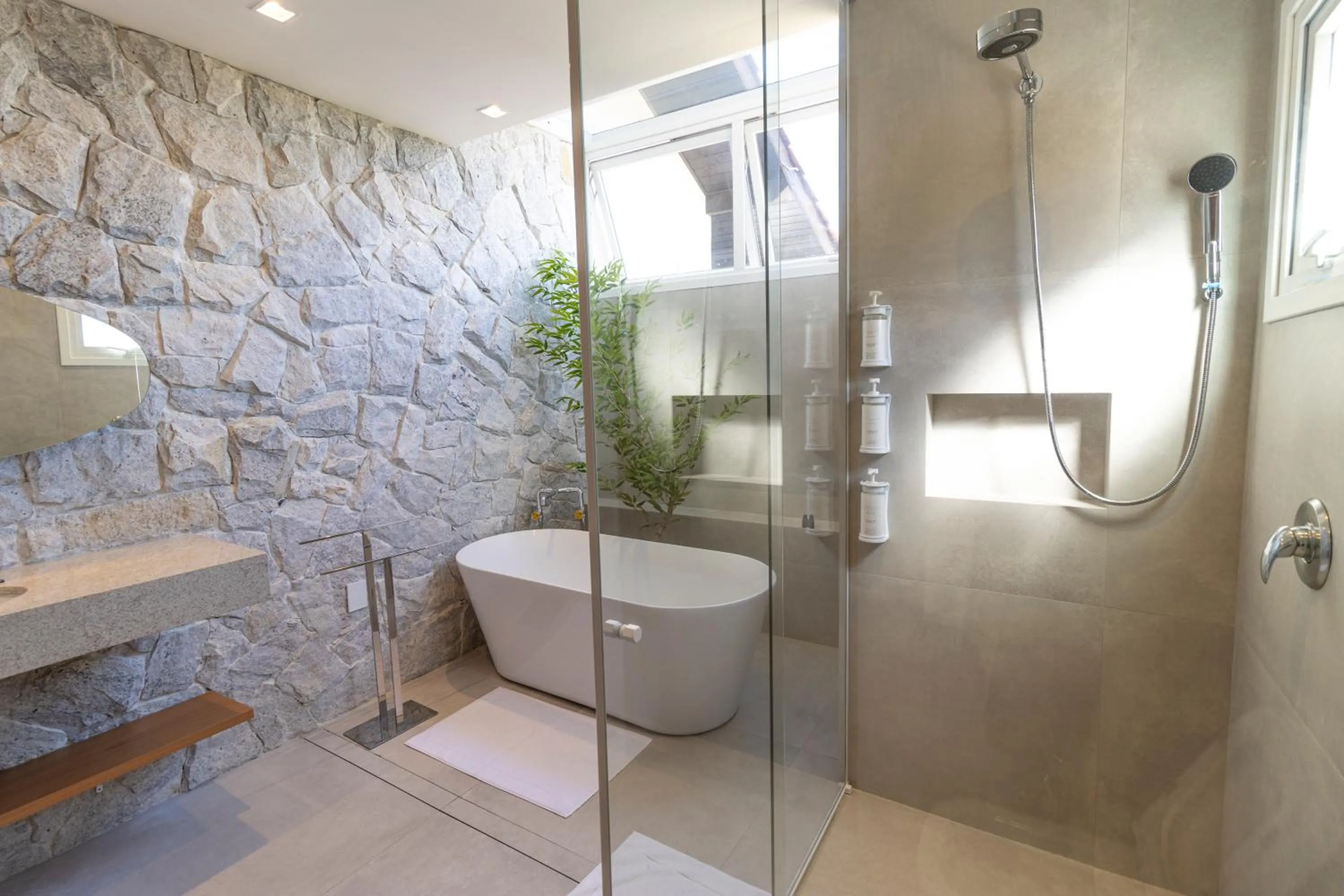 Shower in Pousada Ilha Faceira