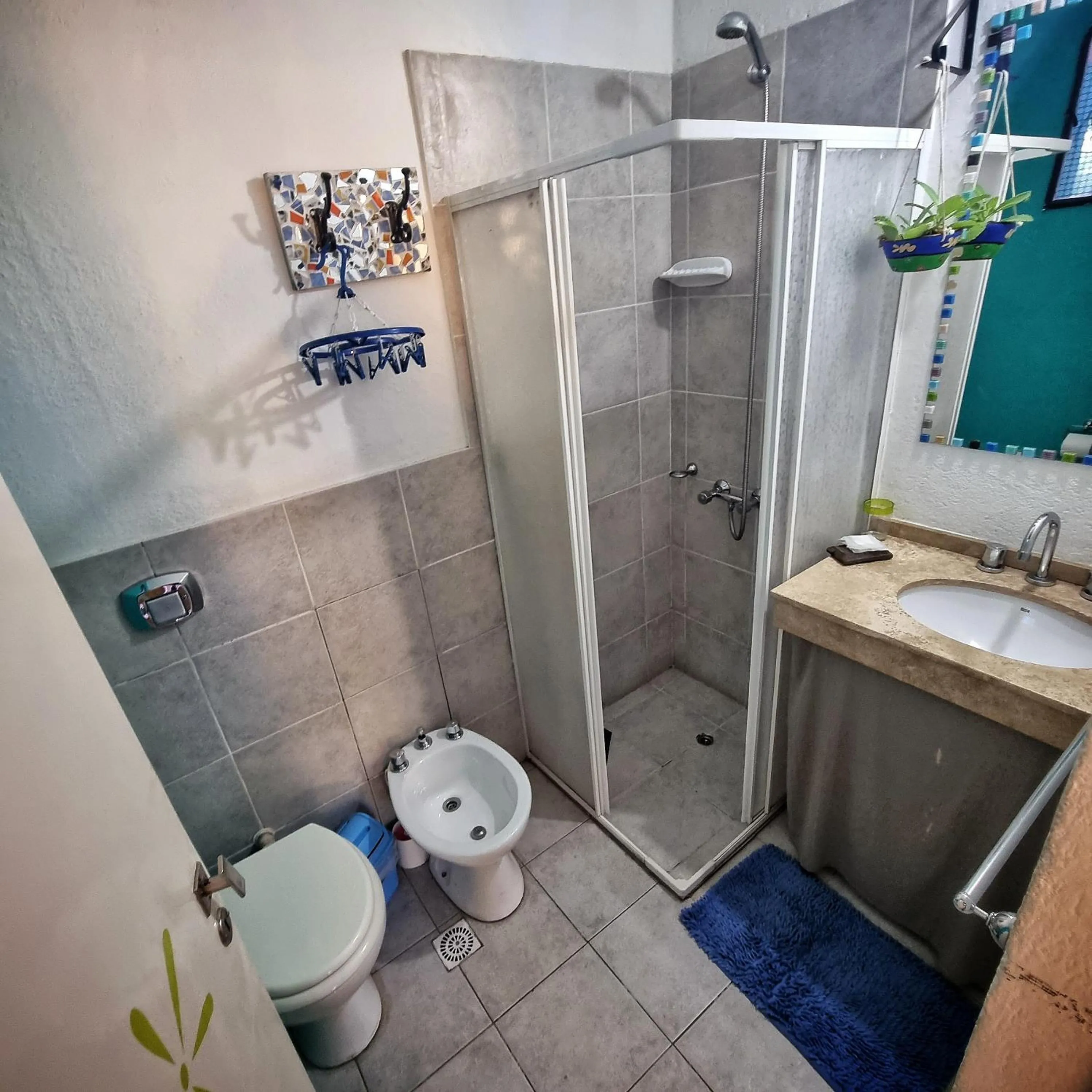 Shower in Posada Villapancha B&B
