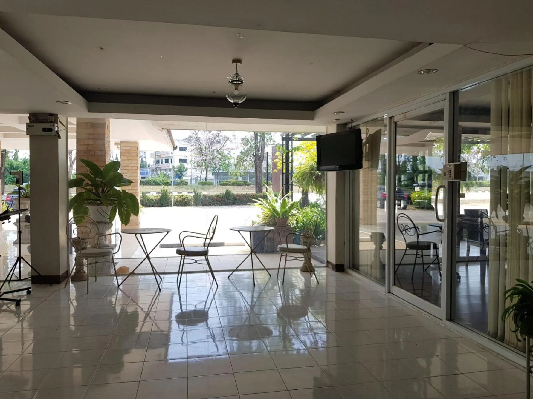 Balcony/Terrace in Punya Garden Hotel