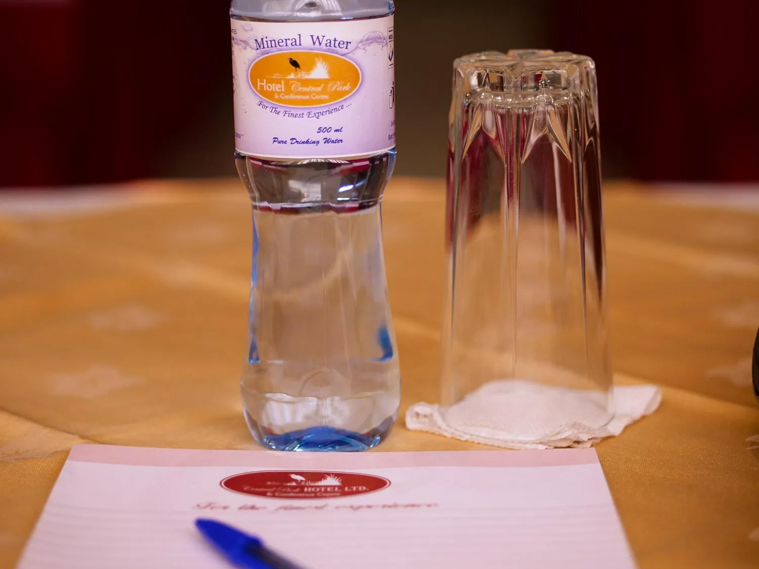 Drinks in HOTEL CENTRAL PARK & CONFERENCE CENTRE