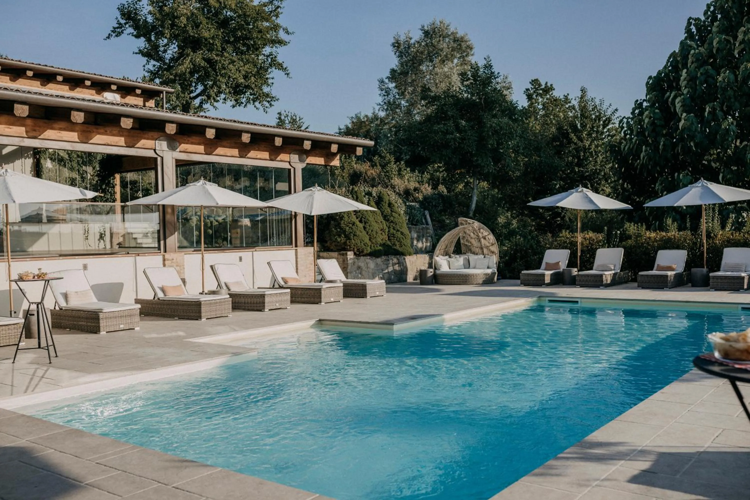 Swimming pool in La Villa Hotel