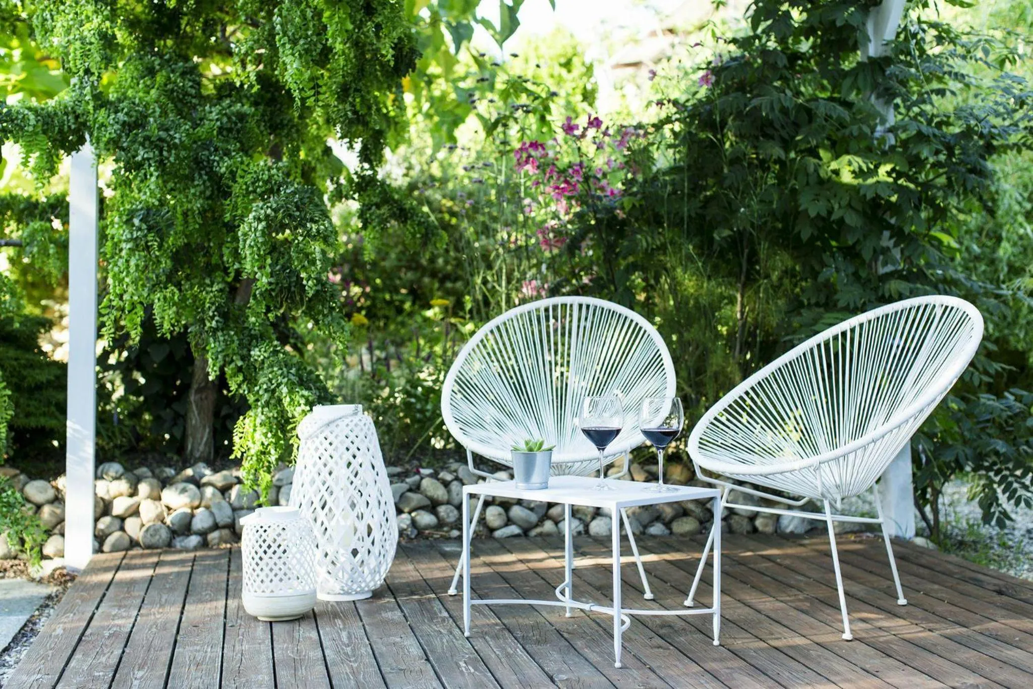 Garden in La Villa Hotel