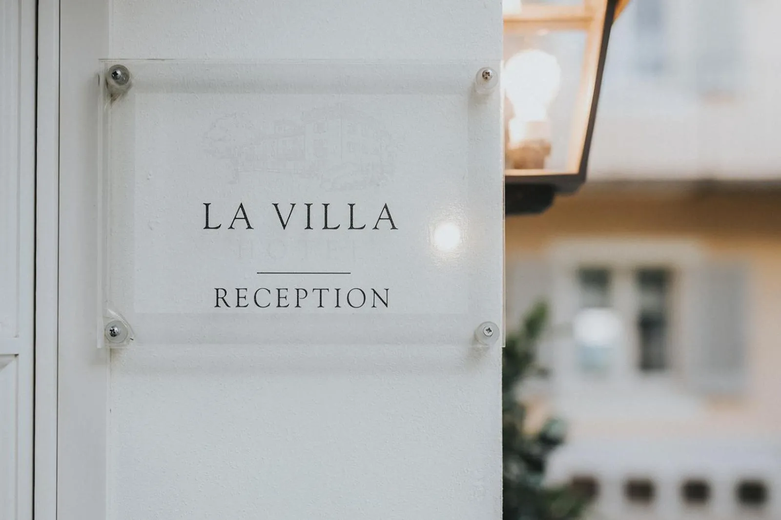 Lobby or reception in La Villa Hotel