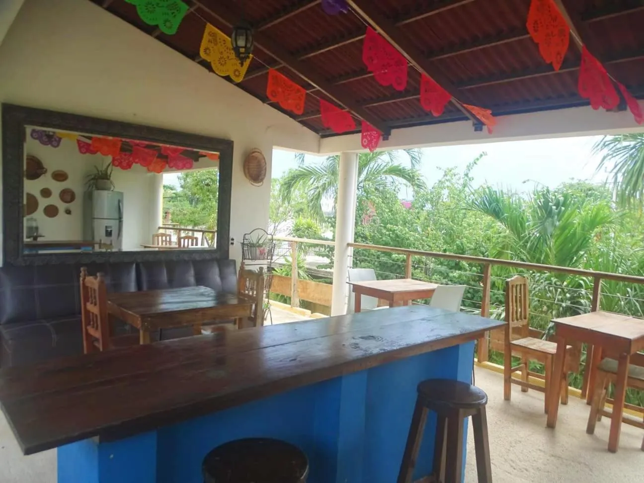 Balcony/Terrace in Casa Abanico Tulum