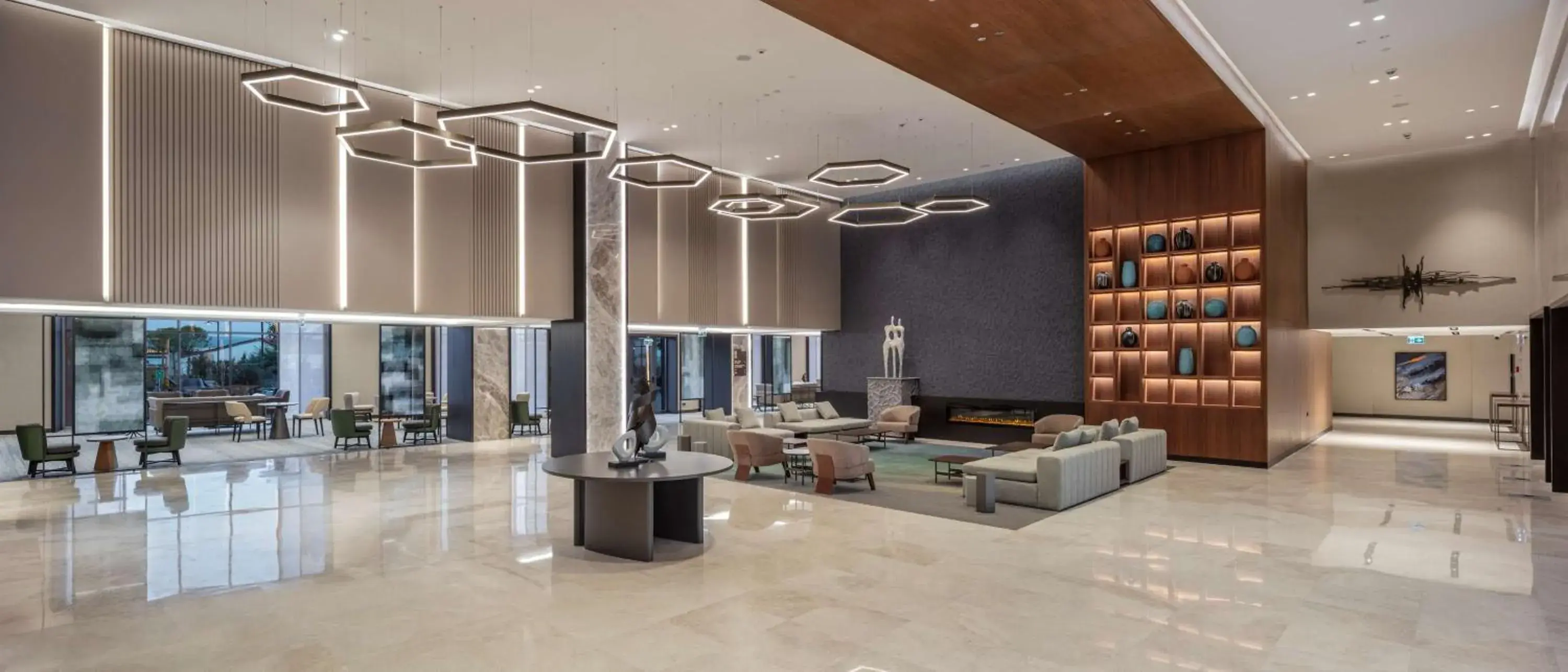 Lobby or reception in Doubletree By Hilton Canakkale Lobby or reception in Doubletree By Hilton Canakkale