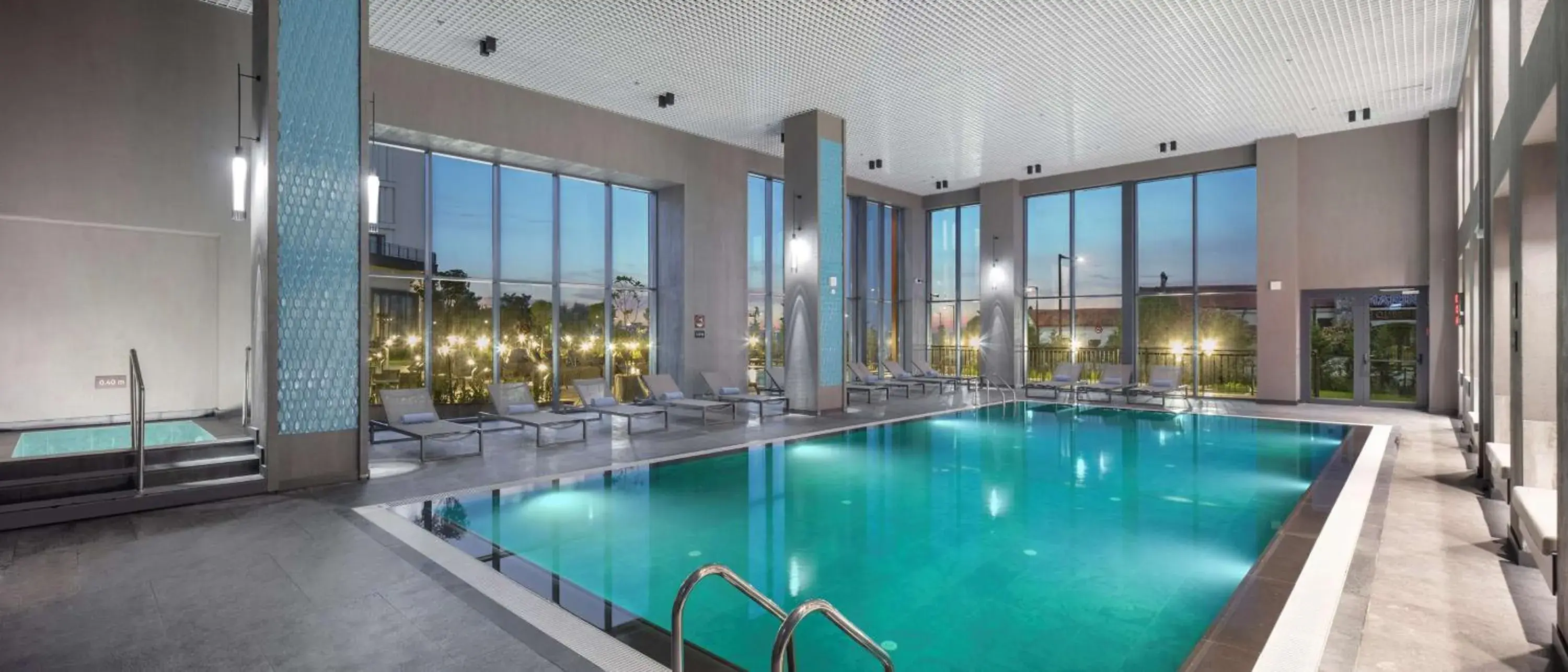 Pool view in Doubletree By Hilton Canakkale Pool view in Doubletree By Hilton Canakkale