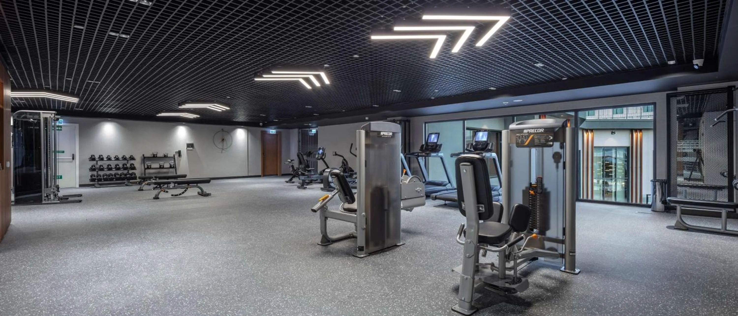 Fitness centre/facilities in Doubletree By Hilton Canakkale