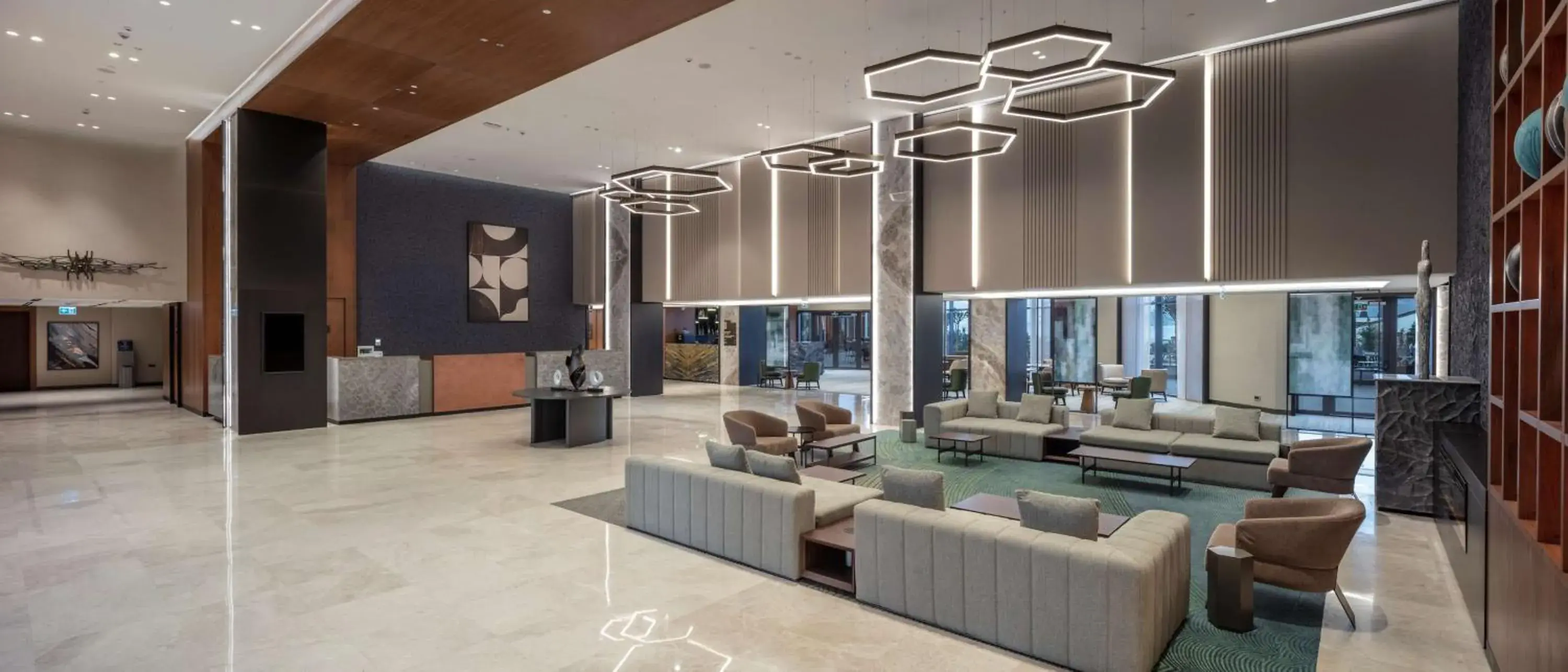 Lobby or reception in Doubletree By Hilton Canakkale Lobby or reception in Doubletree By Hilton Canakkale