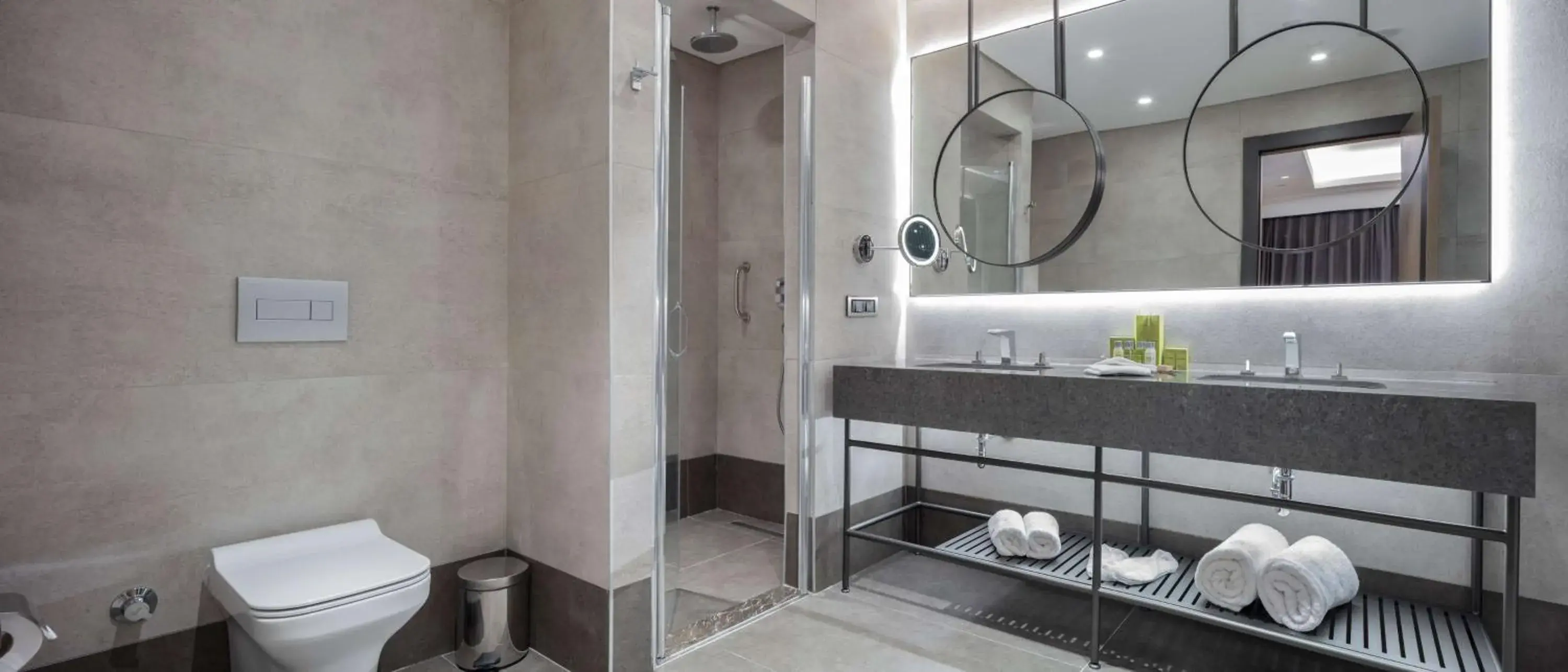 Bathroom in Doubletree By Hilton Canakkale Bathroom in Doubletree By Hilton Canakkale