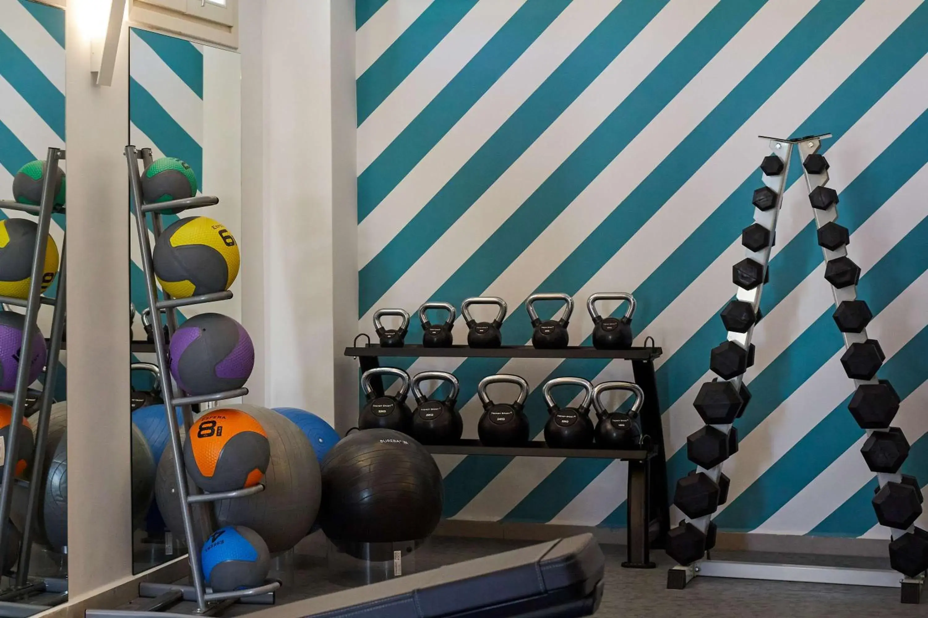 Fitness centre/facilities in Sea Breeze Santorini Beach Resort, Curio By Hilton Fitness centre/facilities in Sea Breeze Santorini Beach Resort, Curio By Hilton