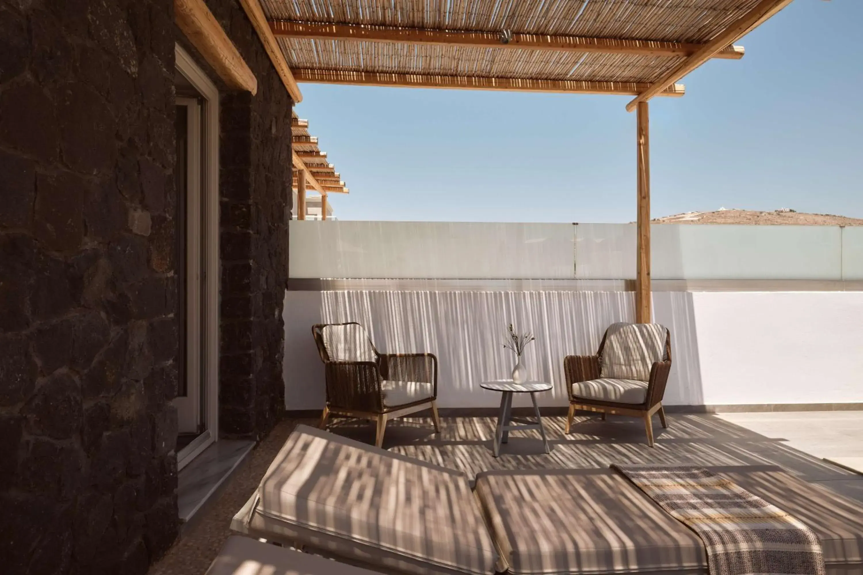 King Junior Suite with Pool in Sea Breeze Santorini Beach Resort, Curio By Hilton King Junior Suite with Pool in Sea Breeze Santorini Beach Resort, Curio By Hilton