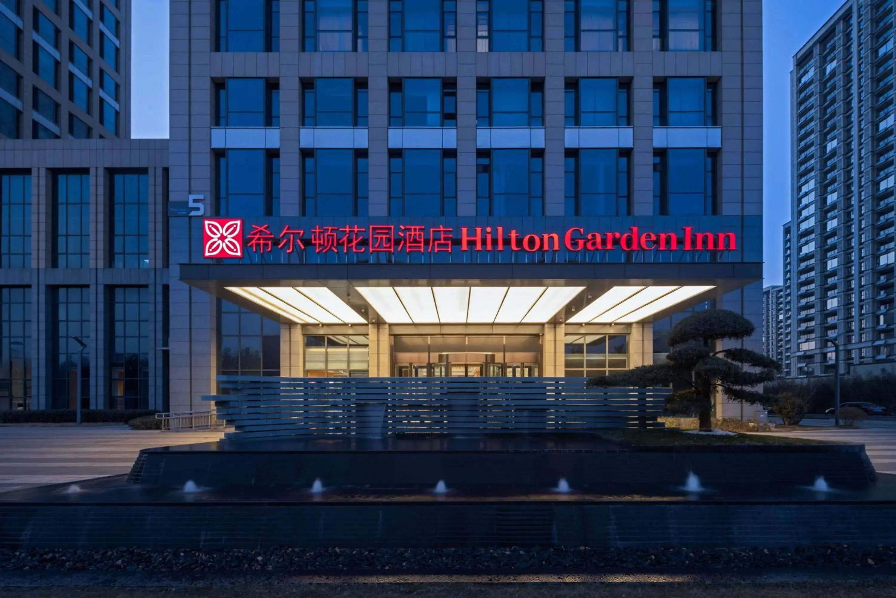 Property building in Hilton Garden Inn Rizhao High-Tech Zone Property building in Hilton Garden Inn Rizhao High-Tech Zone