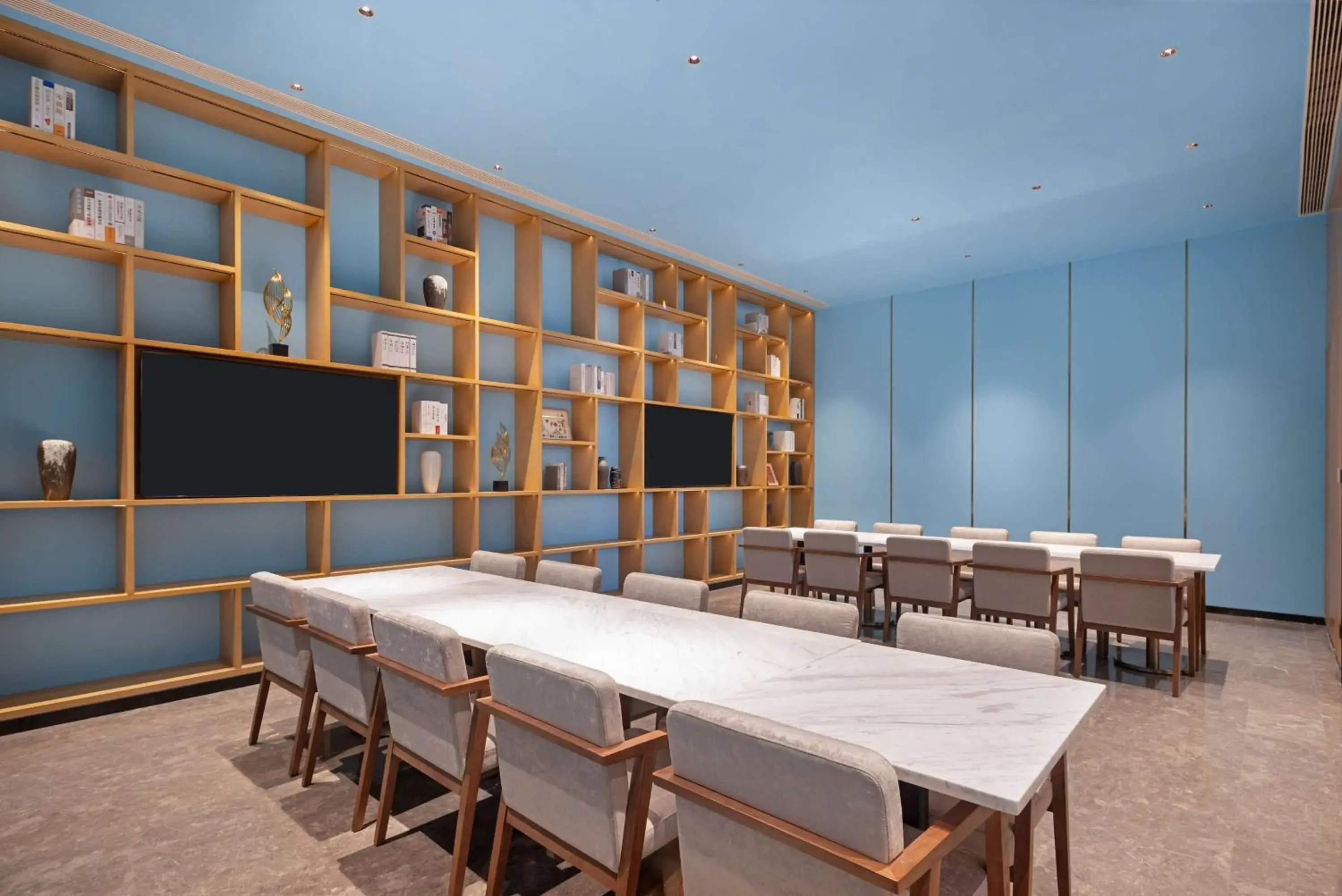 Lobby or reception in Hilton Garden Inn Rizhao High-Tech Zone Lobby or reception in Hilton Garden Inn Rizhao High-Tech Zone