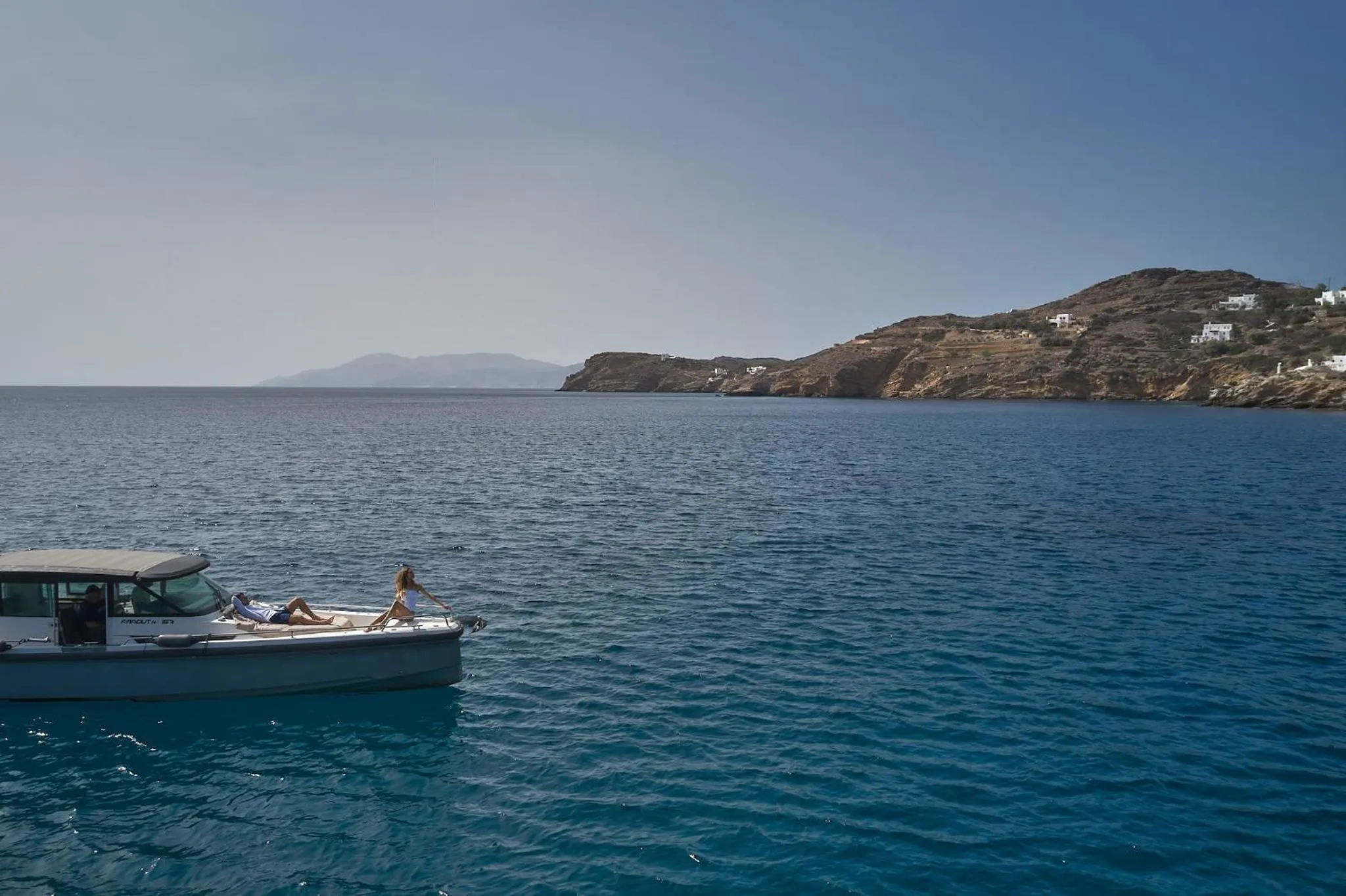 Natural landscape in Ios Grand Pool Suites