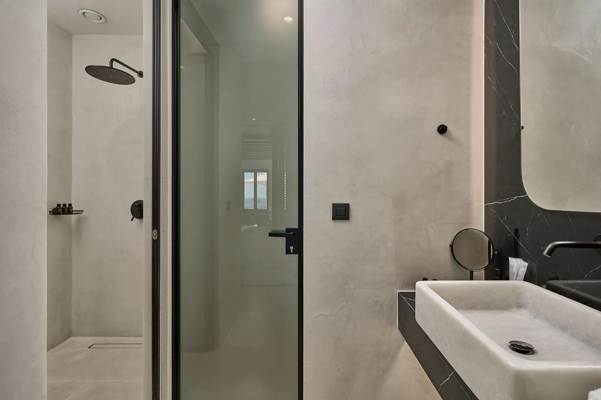 Bathroom in Ios Grand Pool Suites