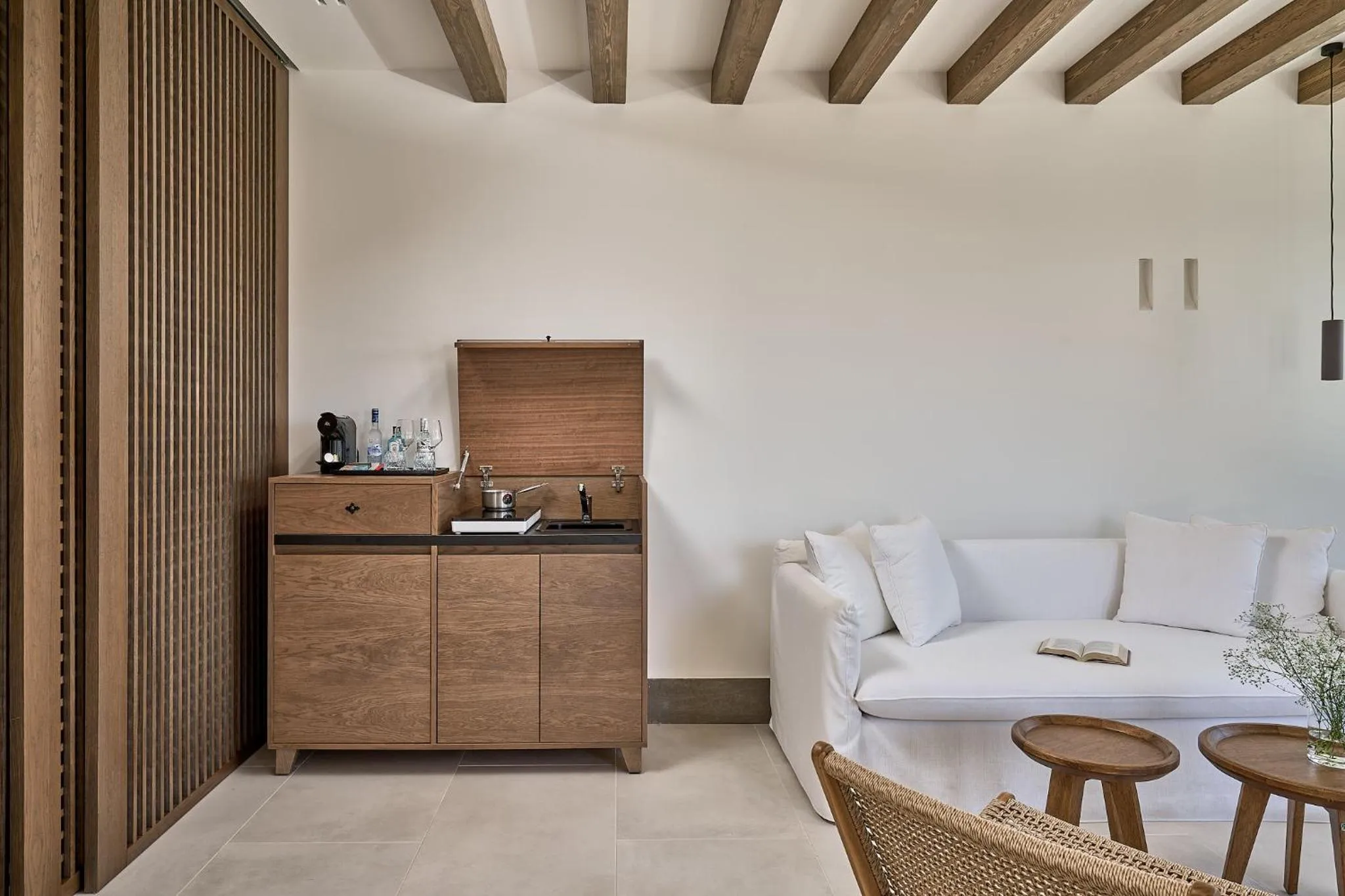 Living room in Ios Grand Pool Suites