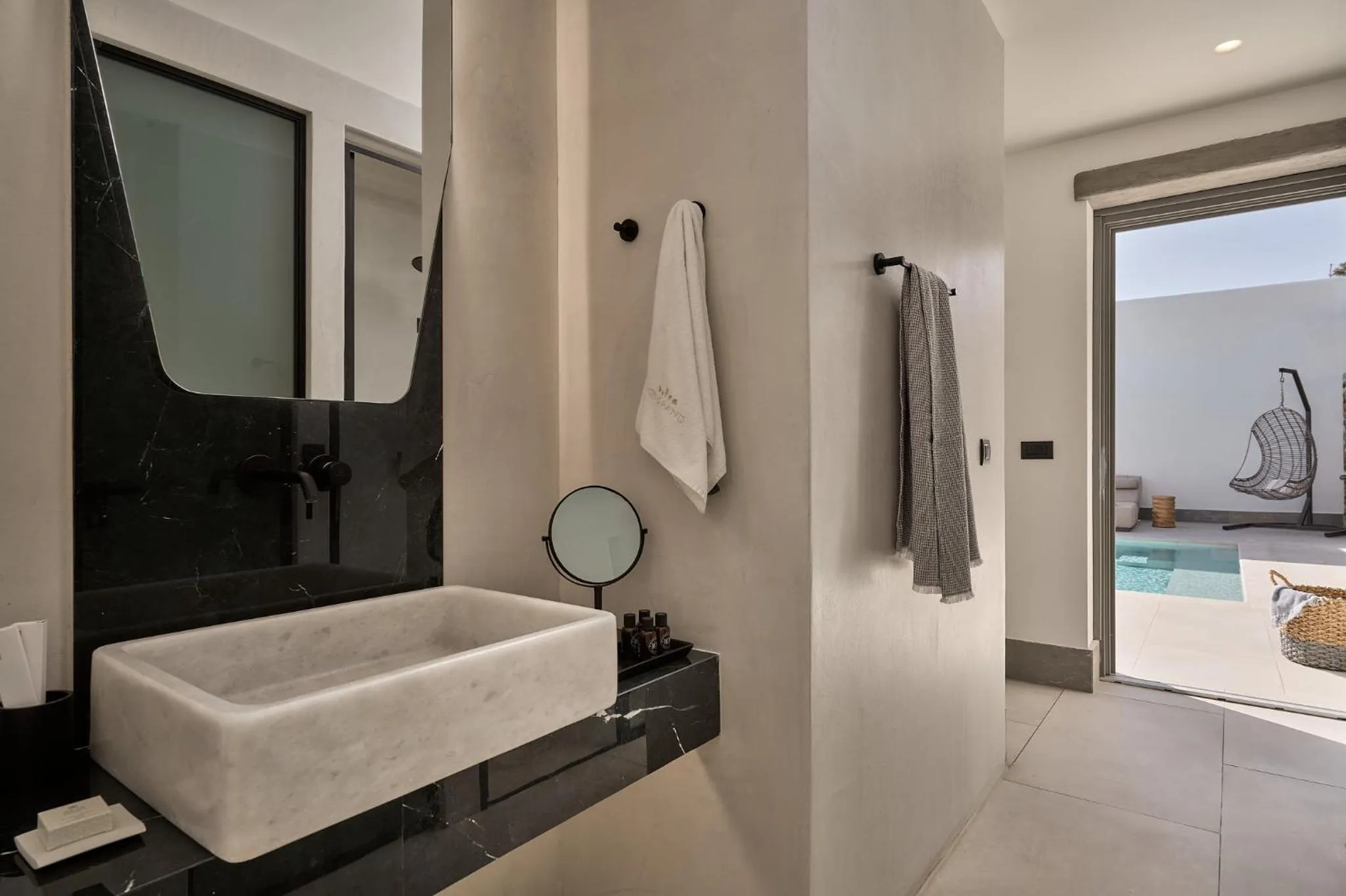 Bathroom in Ios Grand Pool Suites