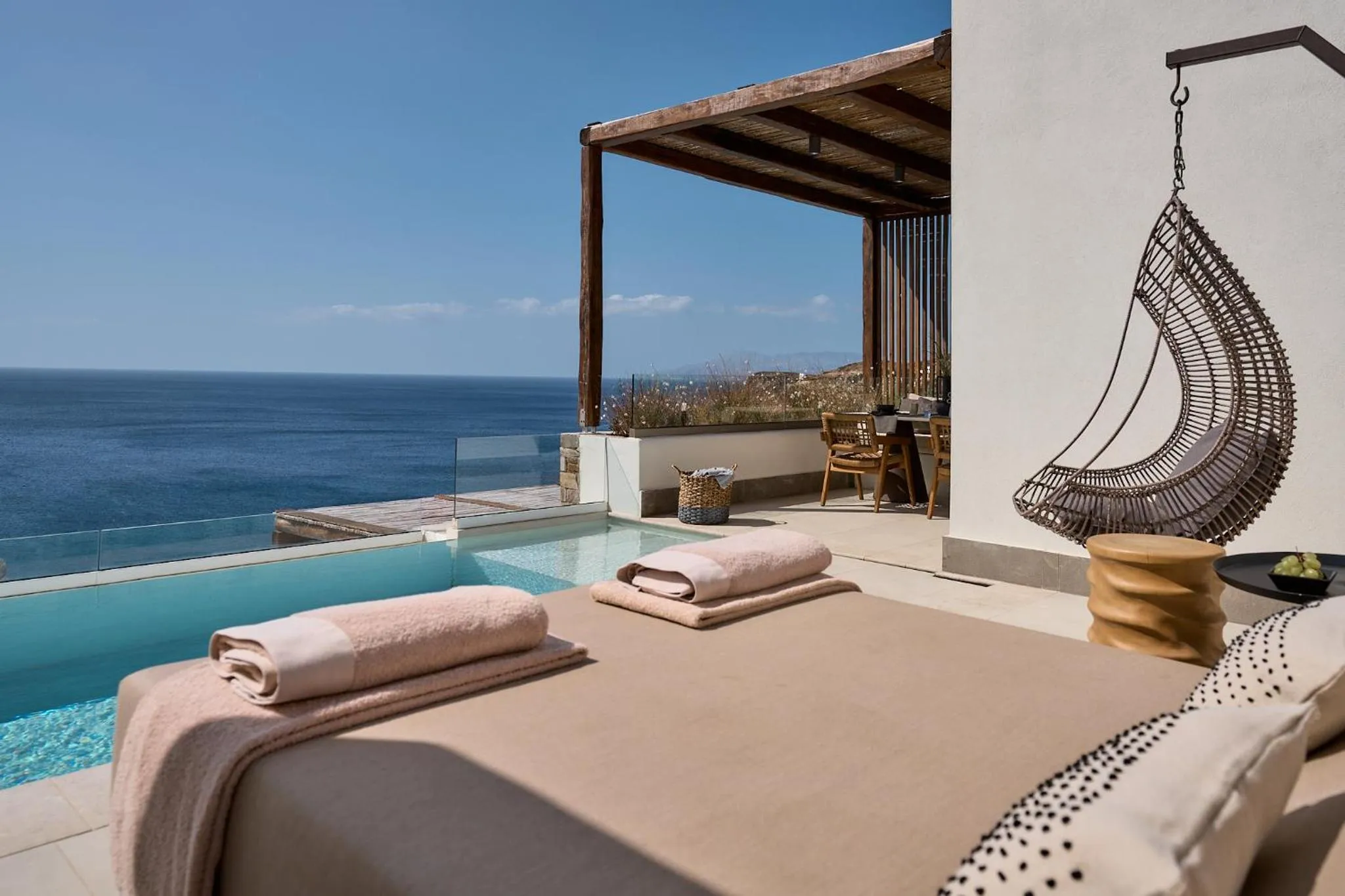 Day in Ios Grand Pool Suites