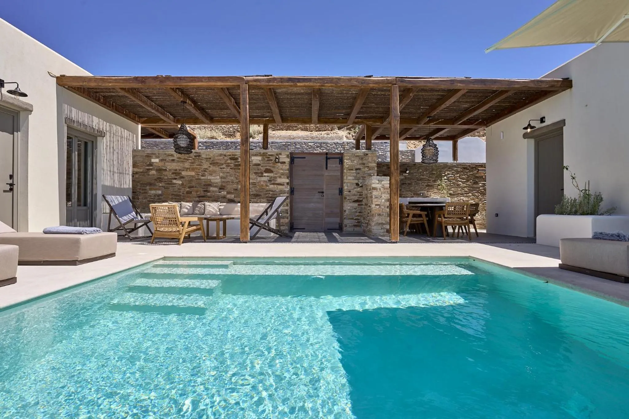 Swimming pool in Ios Grand Pool Suites