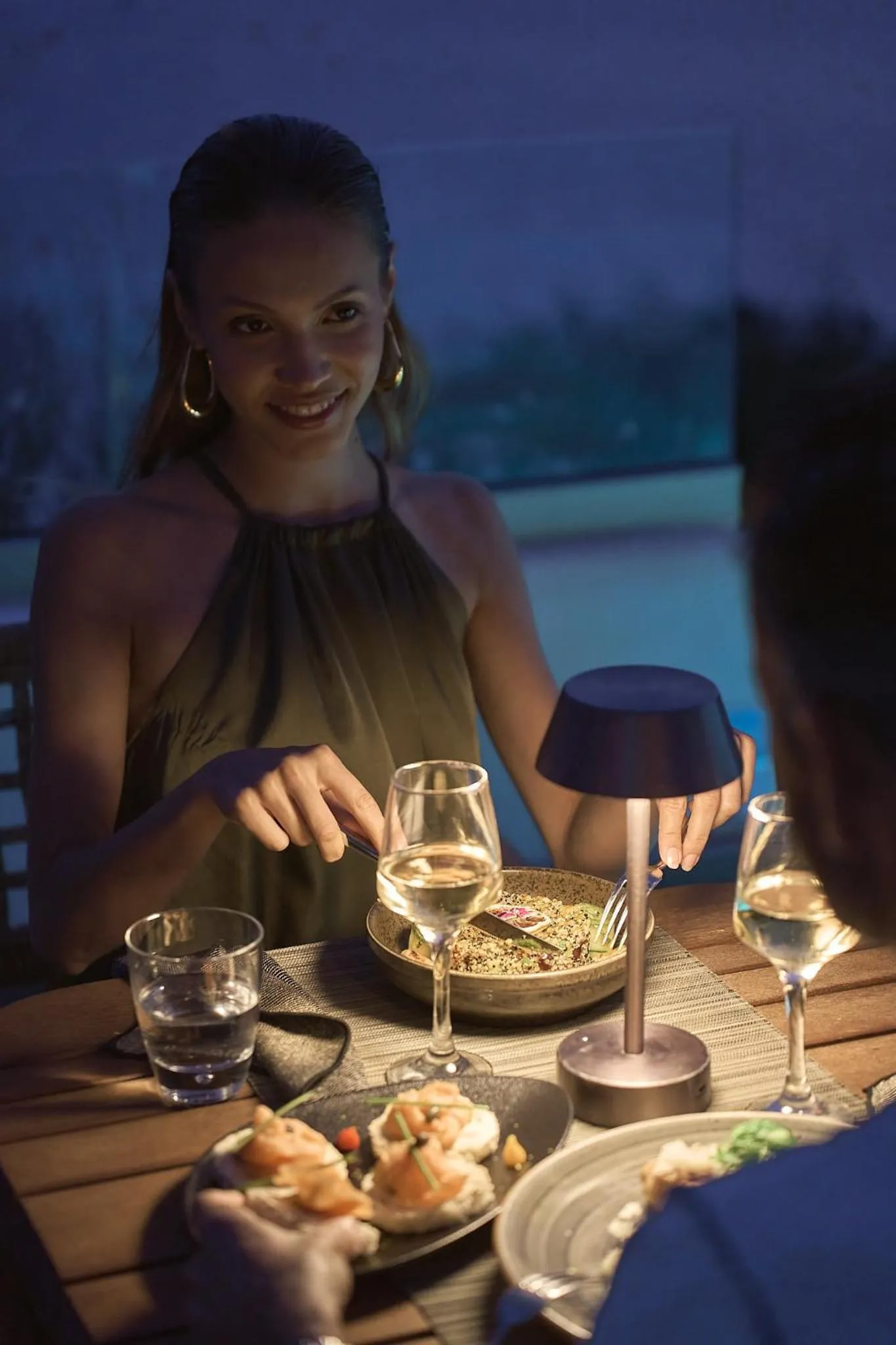 Food and drinks in Ios Grand Pool Suites