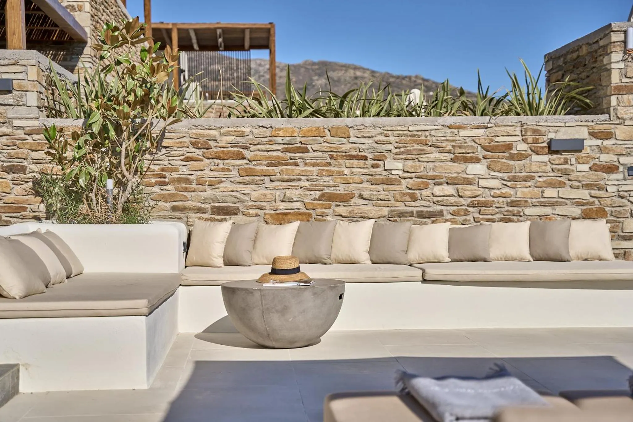 Balcony/Terrace in Ios Grand Pool Suites