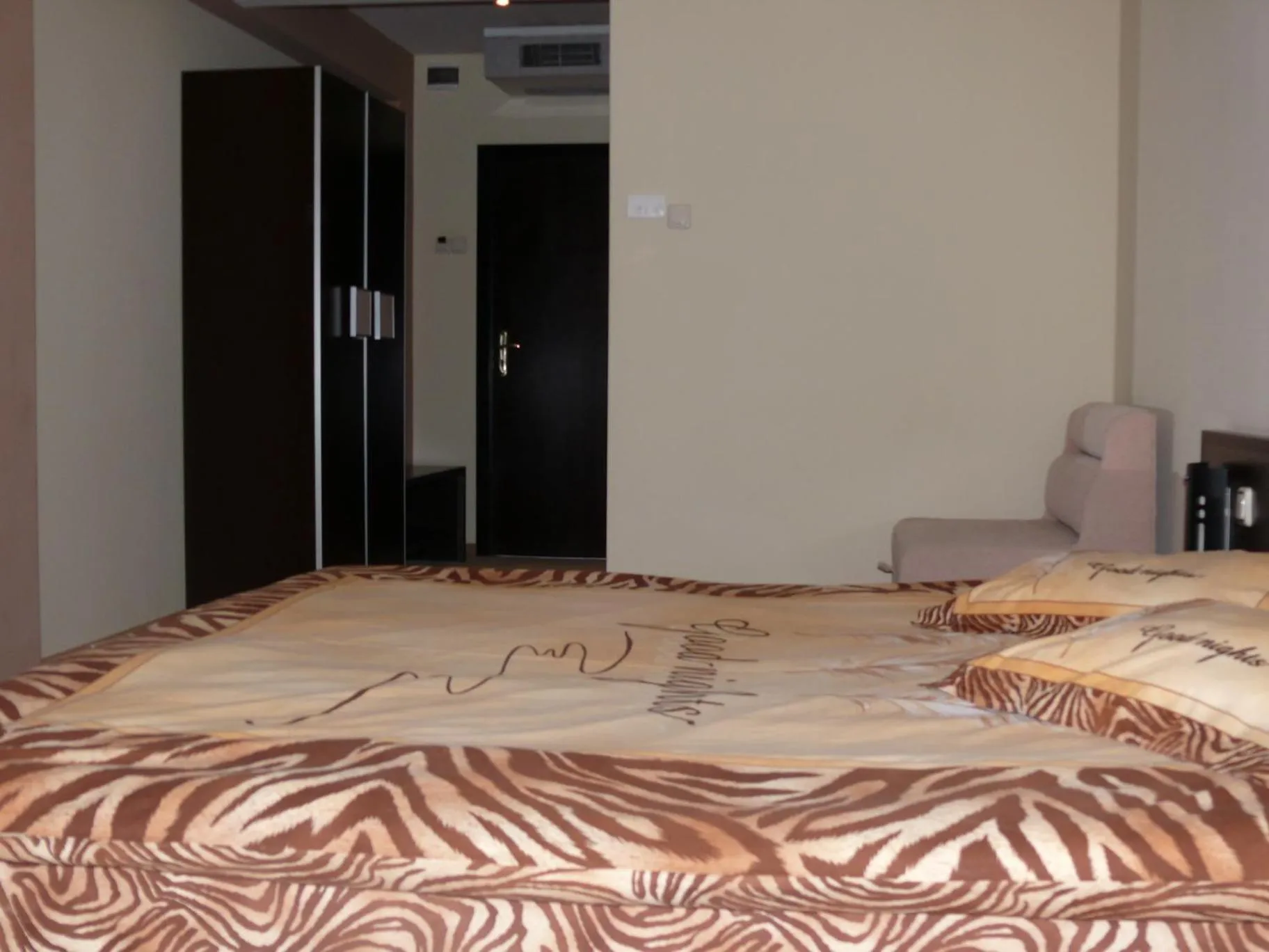 Bed in Hotel Brilliantin