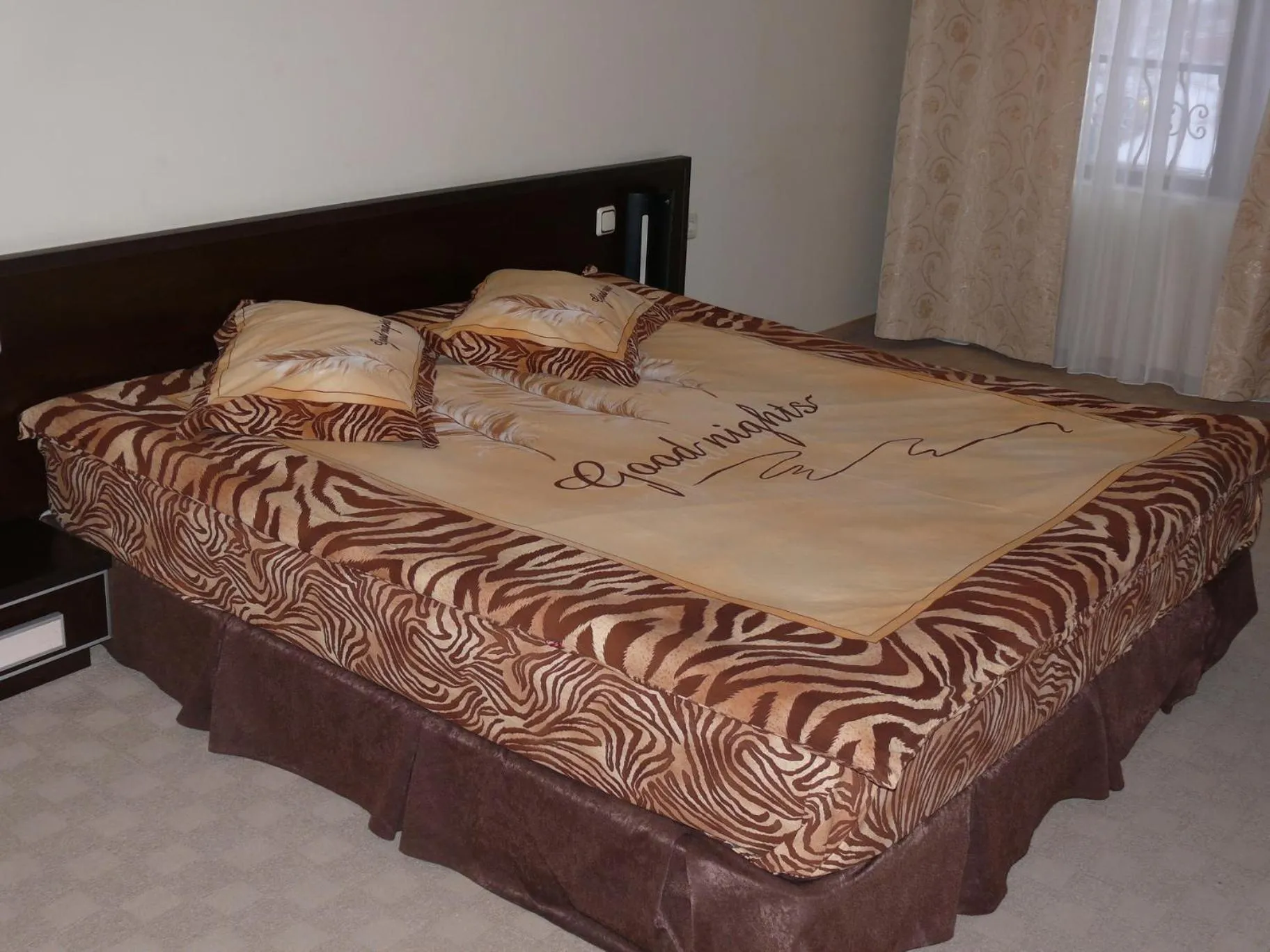 Bed in Hotel Brilliantin