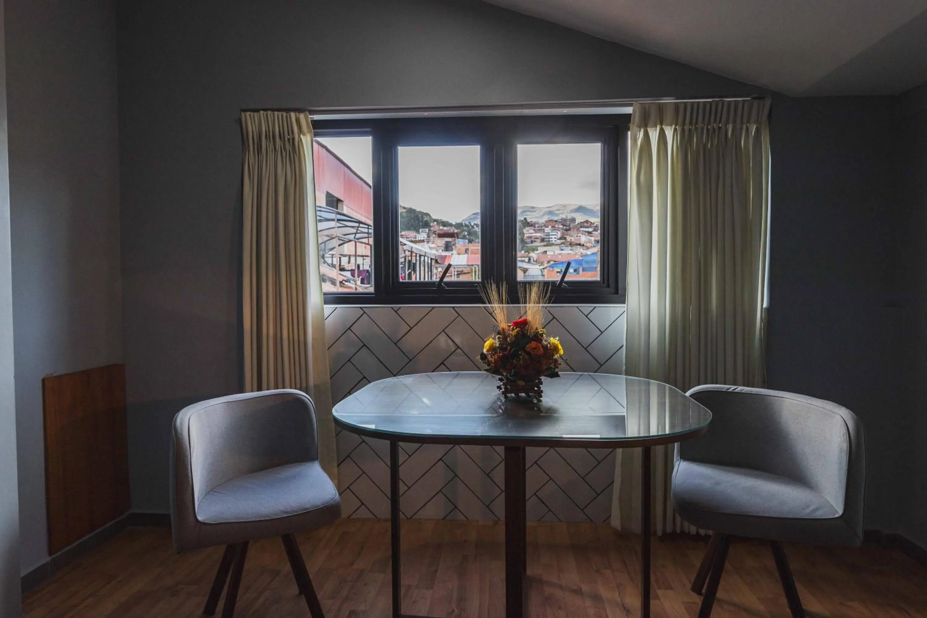Living room in San Pedro Apartments