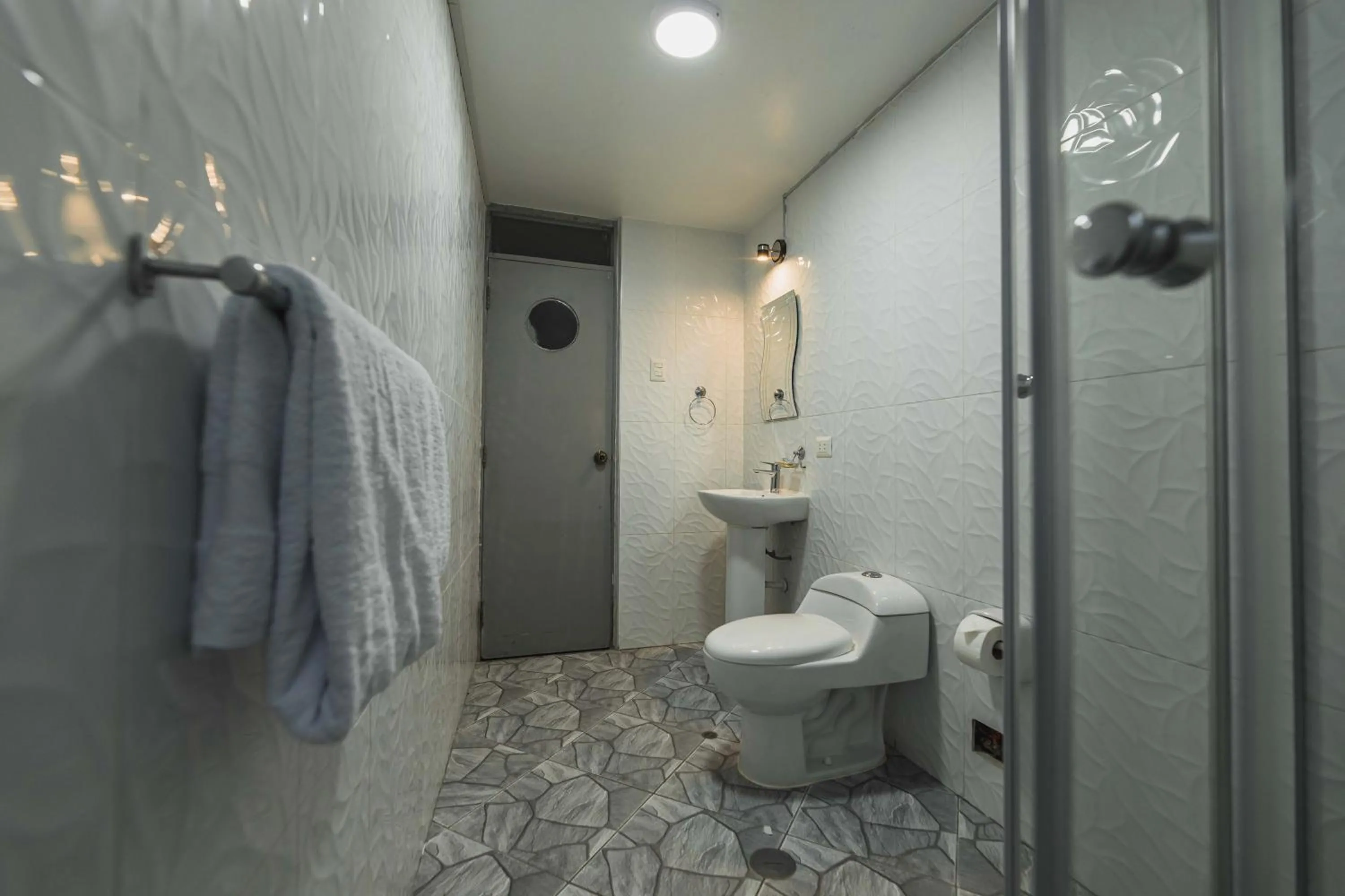 Toilet in San Pedro Apartments