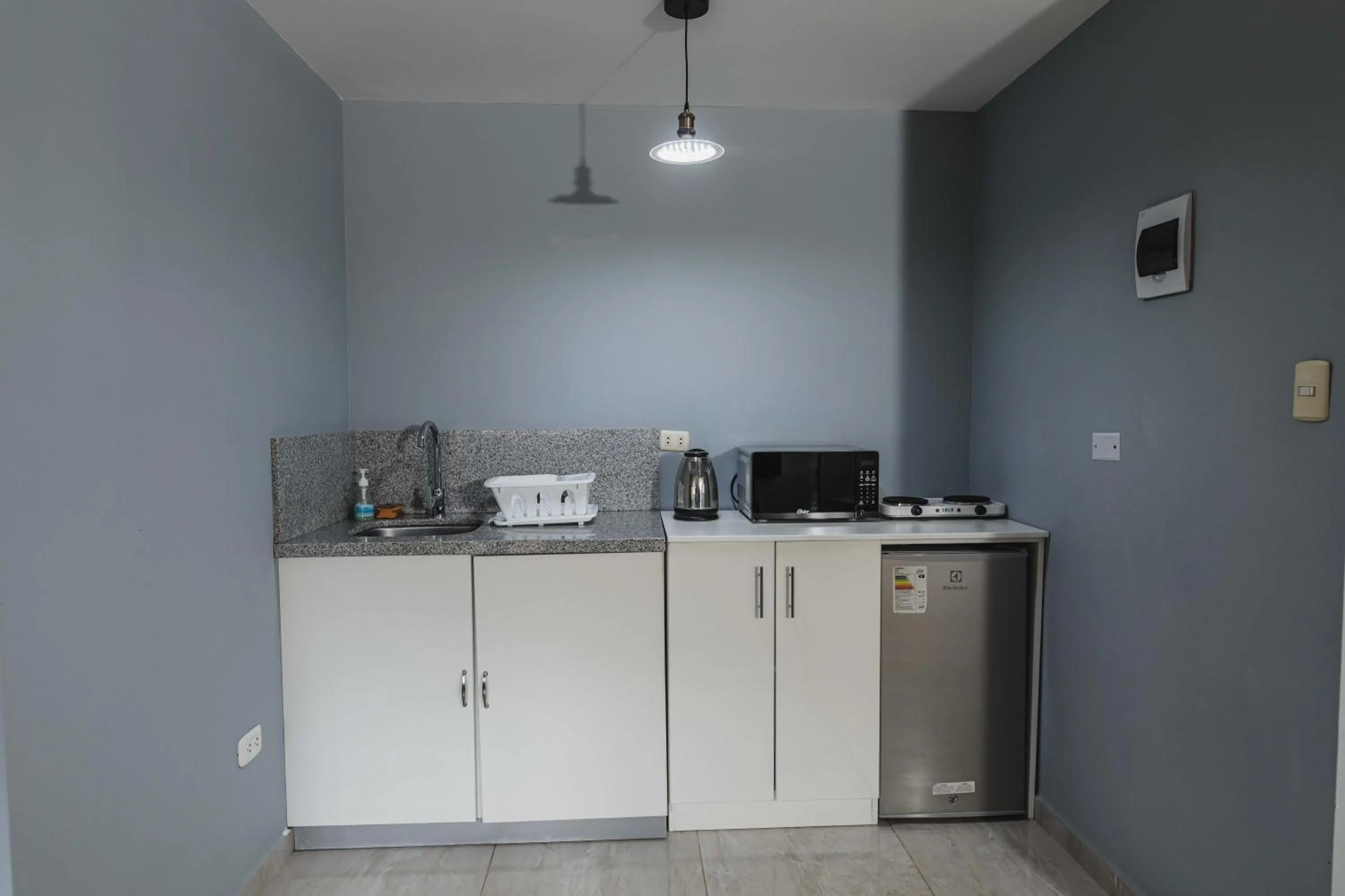 Kitchen or kitchenette in San Pedro Apartments