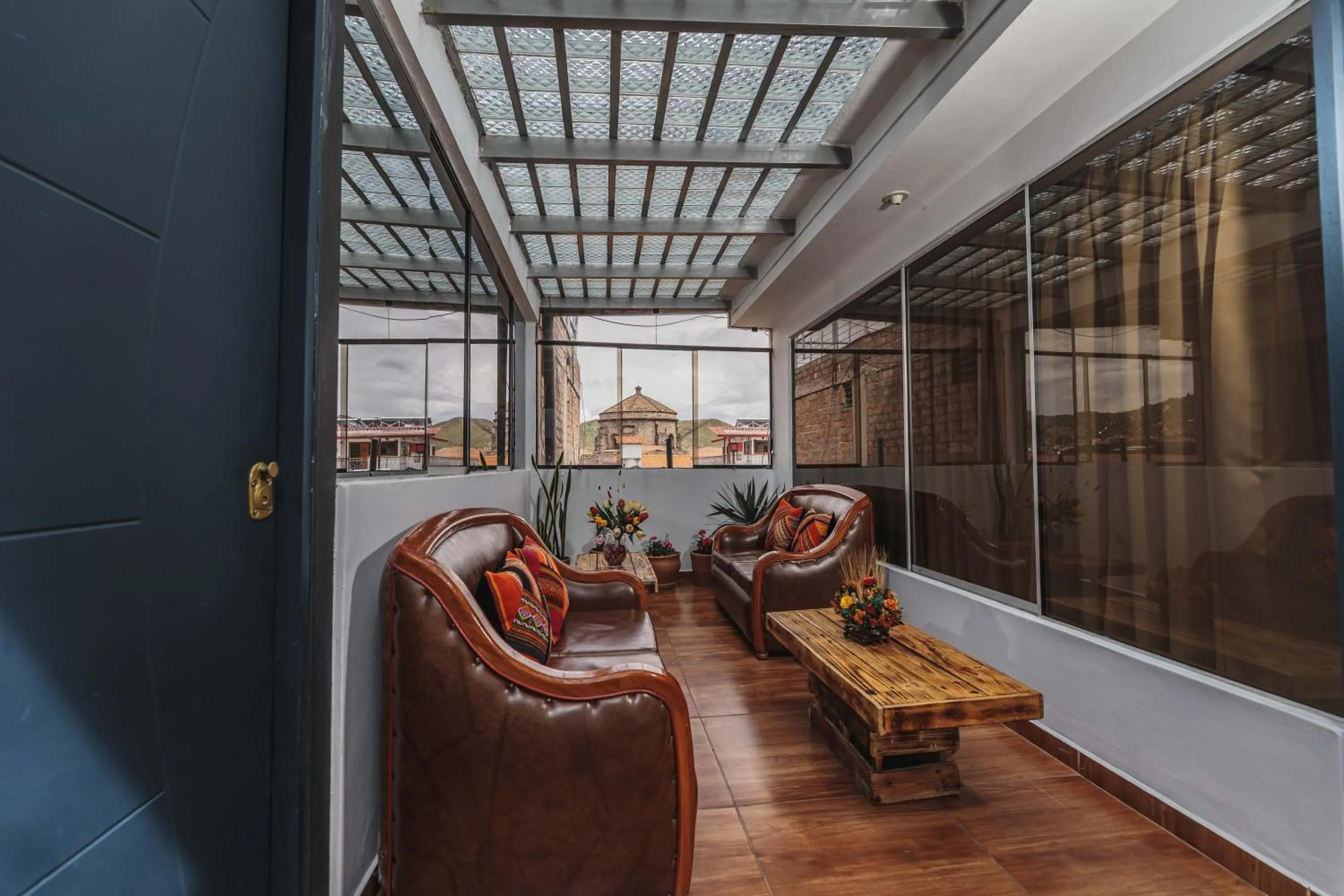 Living room in San Pedro Apartments