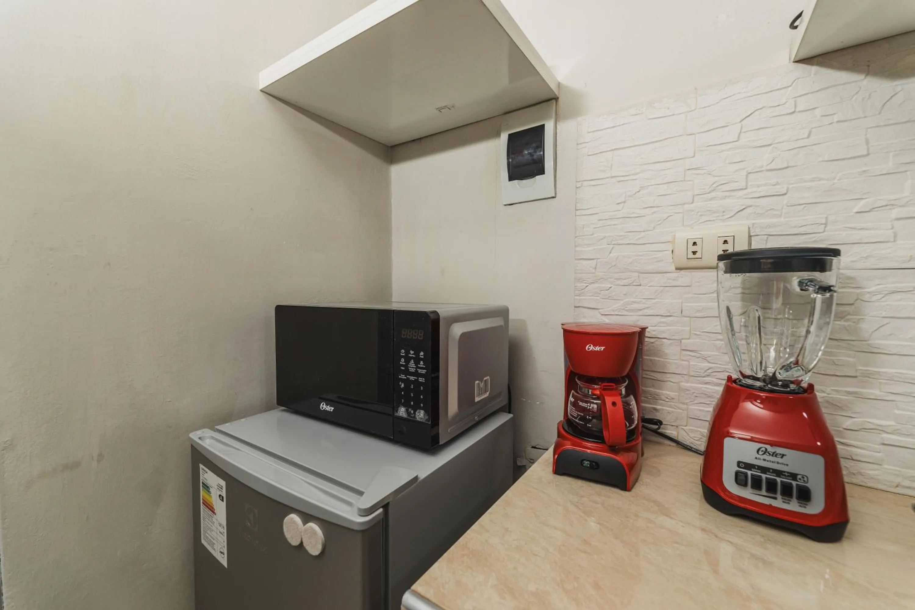 Kitchen or kitchenette in San Pedro Apartments