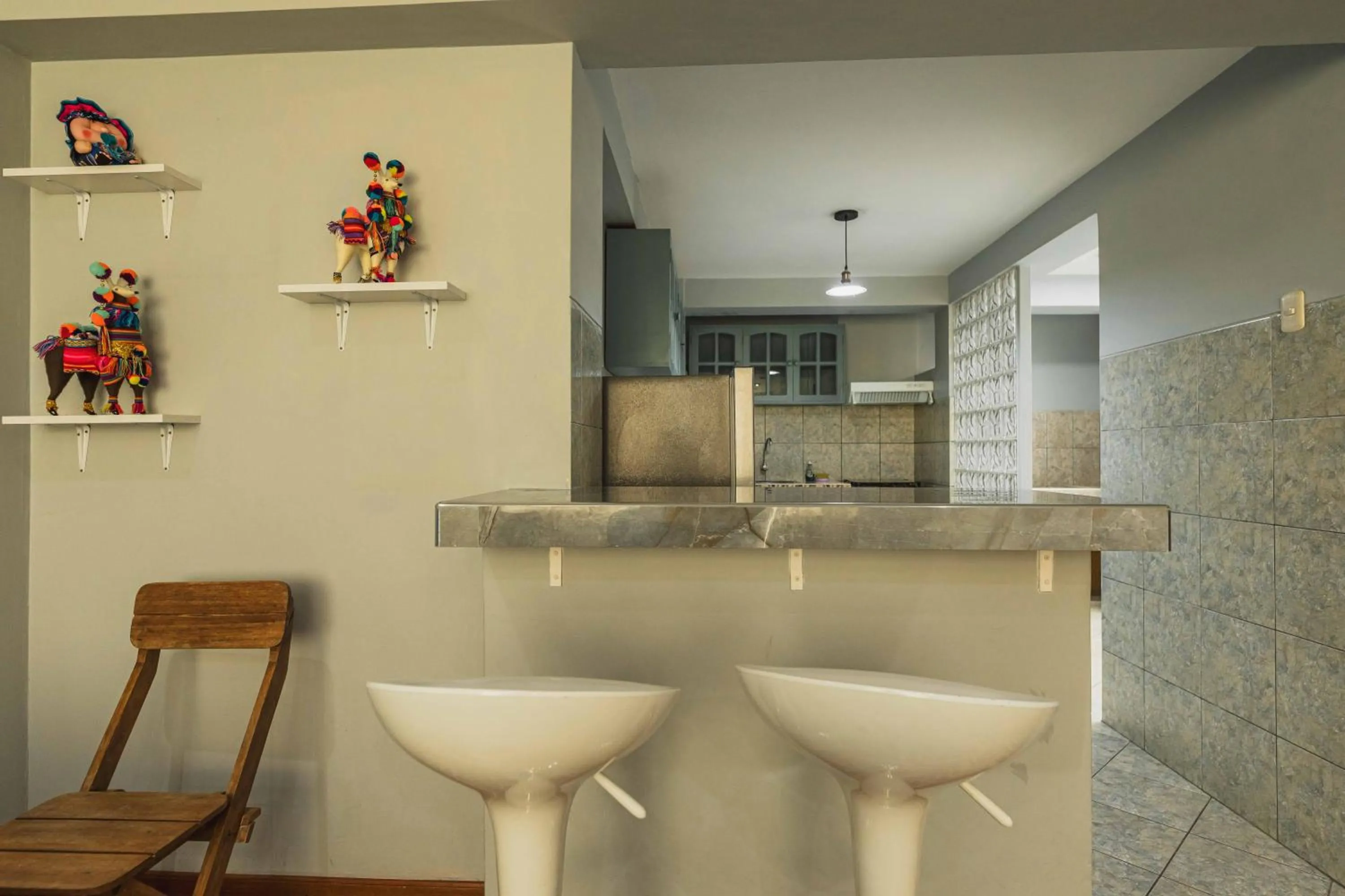 Dining area in San Pedro Apartments