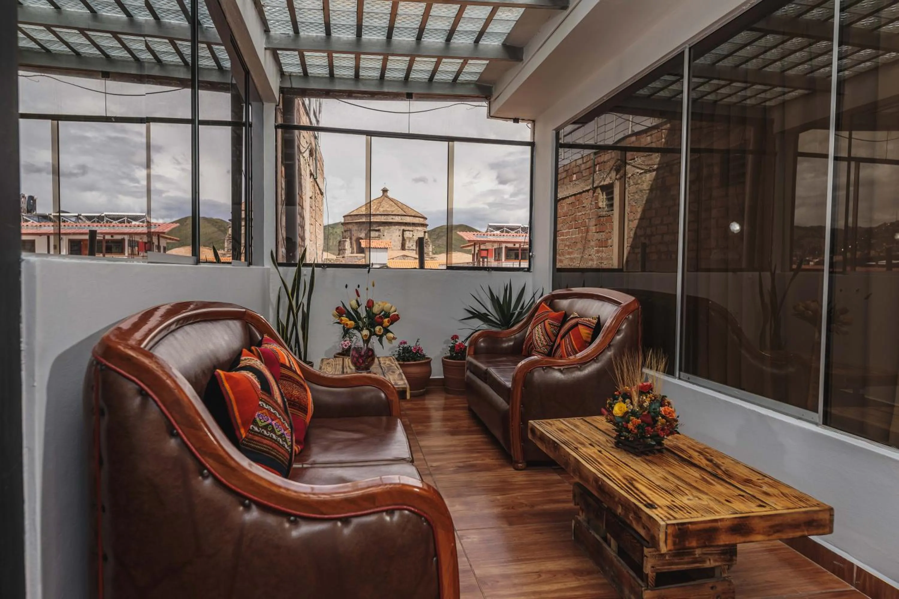 Living room in San Pedro Apartments