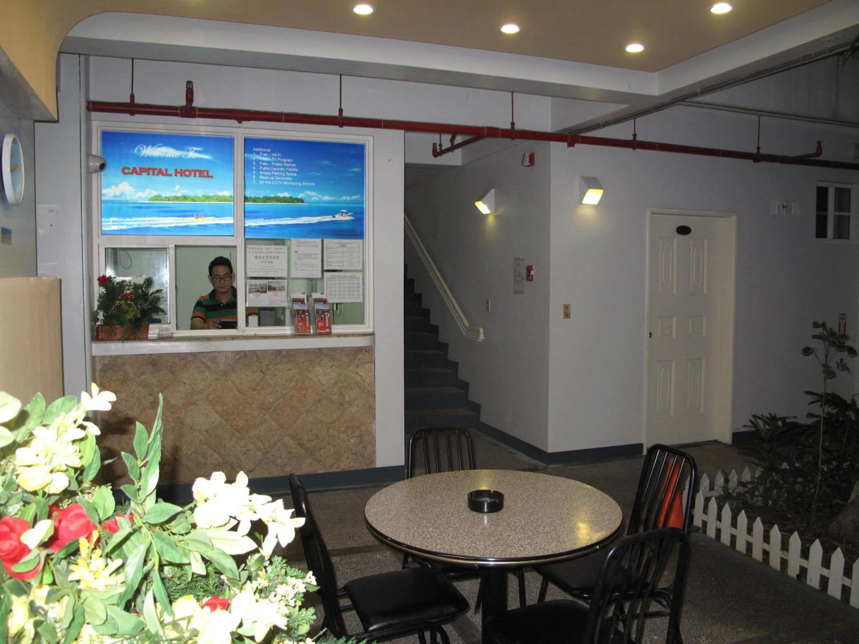 Lobby or reception in Capital Hotel