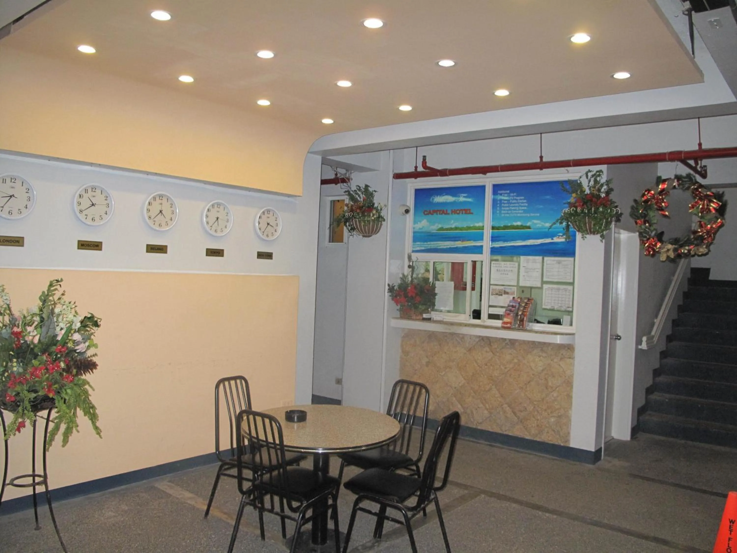 Lobby or reception in Capital Hotel